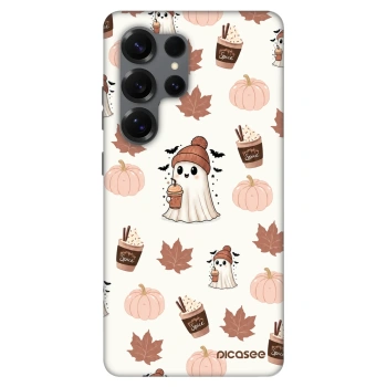 Szilikon tok erre a típusra Samsung Galaxy S25 Ultra 5G - Pumpkin spice