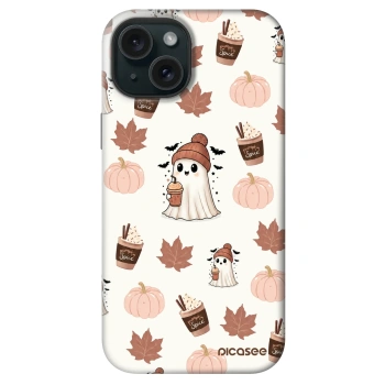 Szilikon tok erre a típusra Apple iPhone 14 - Pumpkin spice