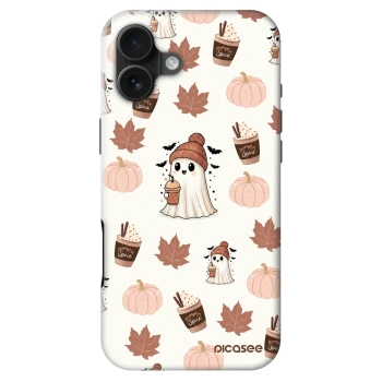 Szilikon tok erre a típusra Apple iPhone 16 Plus - Pumpkin spice