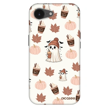 Szilikon tok erre a típusra Apple iPhone 16e - Pumpkin spice