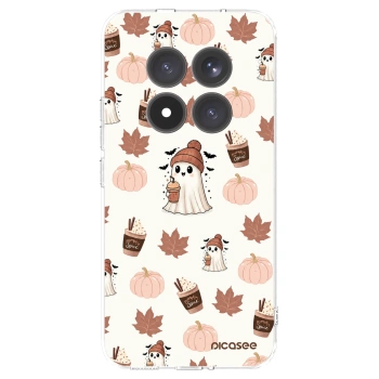 Picasee átlátszó szilikon tok az alábbi mobiltelefonokra Xiaomi Redmi Note 15 Pro+ - Pumpkin spice