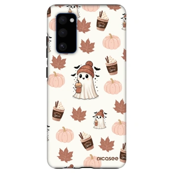 Szilikon tok erre a típusra Samsung Galaxy S20 FE - Pumpkin spice