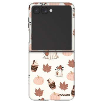 Szilikon tok erre a típusra Samsung Galaxy Z Flip7 5G - Pumpkin spice