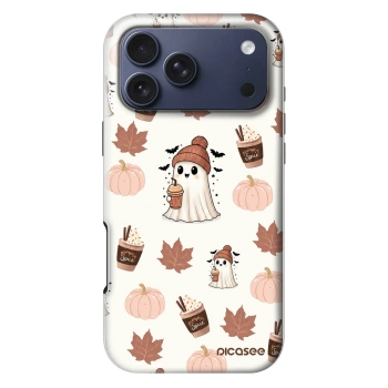 Szilikon tok erre a típusra Apple iPhone 18 Pro Max - Pumpkin spice