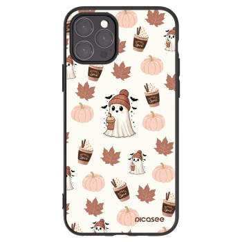 Picasee fekete szilikon tok az alábbi mobiltelefonokra Apple iPhone 11 Pro - Pumpkin spice