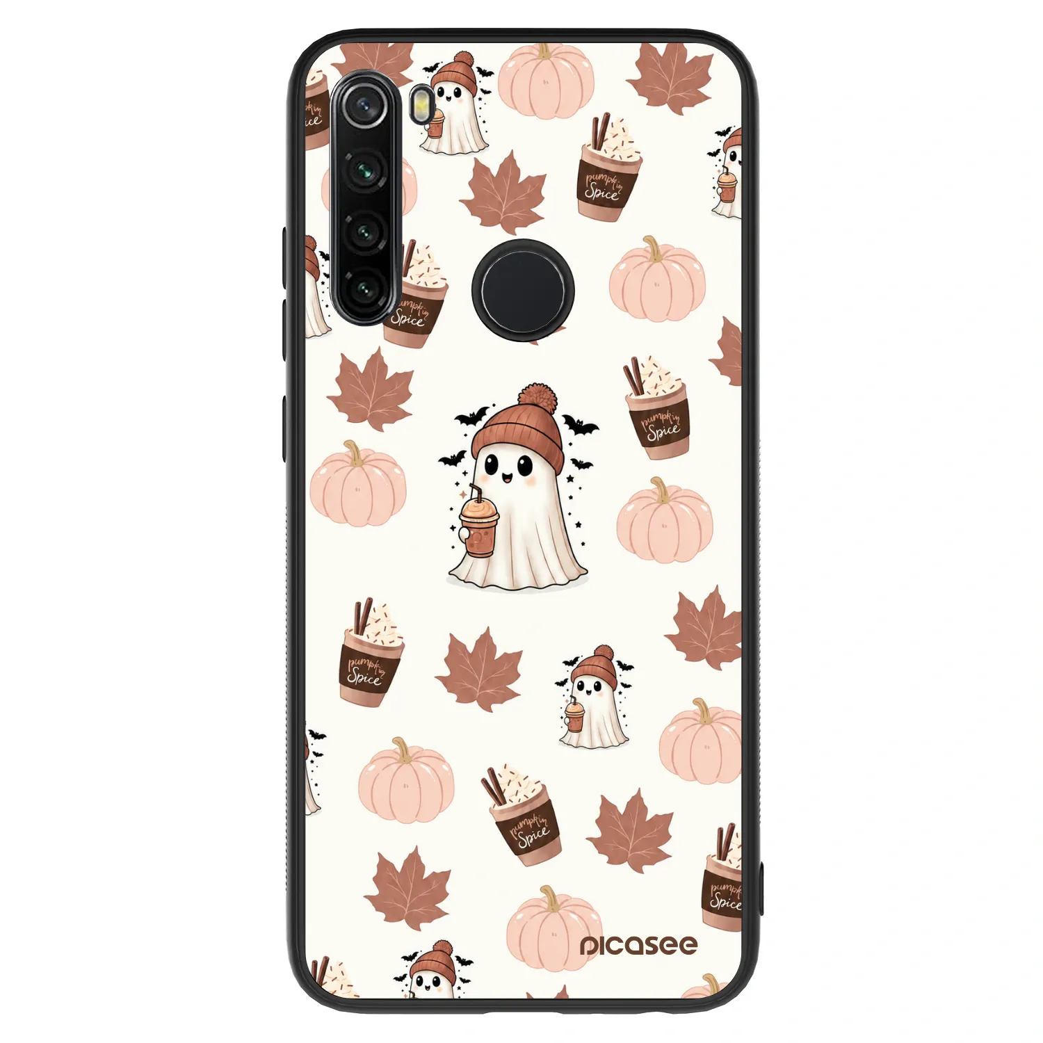 Picasee ULTIMATE CASE Xiaomi Redmi Note 8 - készülékre - Pumpkin spice