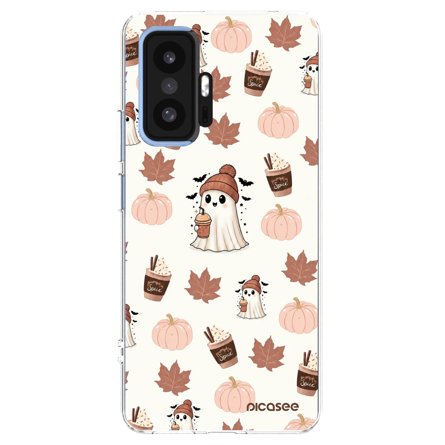 Picasee átlátszó szilikon tok az alábbi mobiltelefonokra Xiaomi 11T Pro - Pumpkin spice