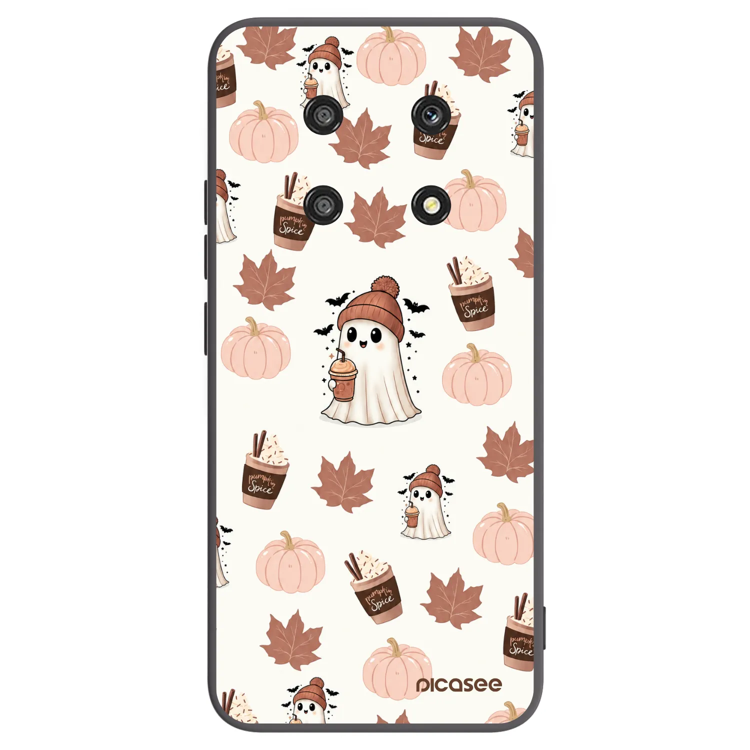 Picasee fekete szilikon tok az alábbi mobiltelefonokra Honor Magic4 Lite 5G - Pumpkin spice