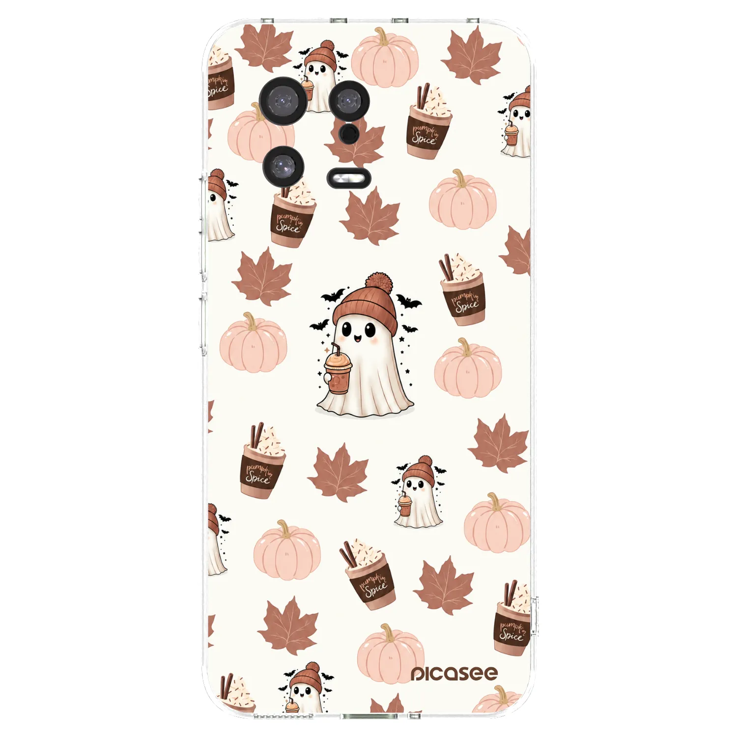 Picasee átlátszó szilikon tok az alábbi mobiltelefonokra Xiaomi 13 - Pumpkin spice