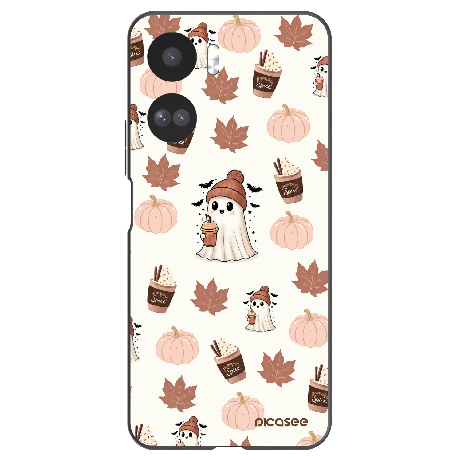 Picasee fekete szilikon tok az alábbi mobiltelefonokra Honor 90 Lite 5G - Pumpkin spice