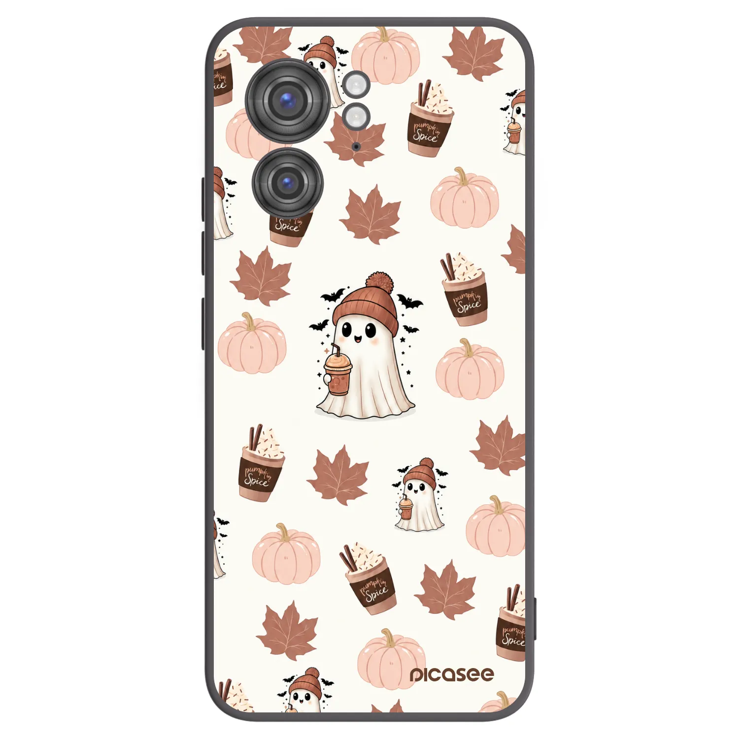 Picasee fekete szilikon tok az alábbi mobiltelefonokra Motorola Edge 40 - Pumpkin spice