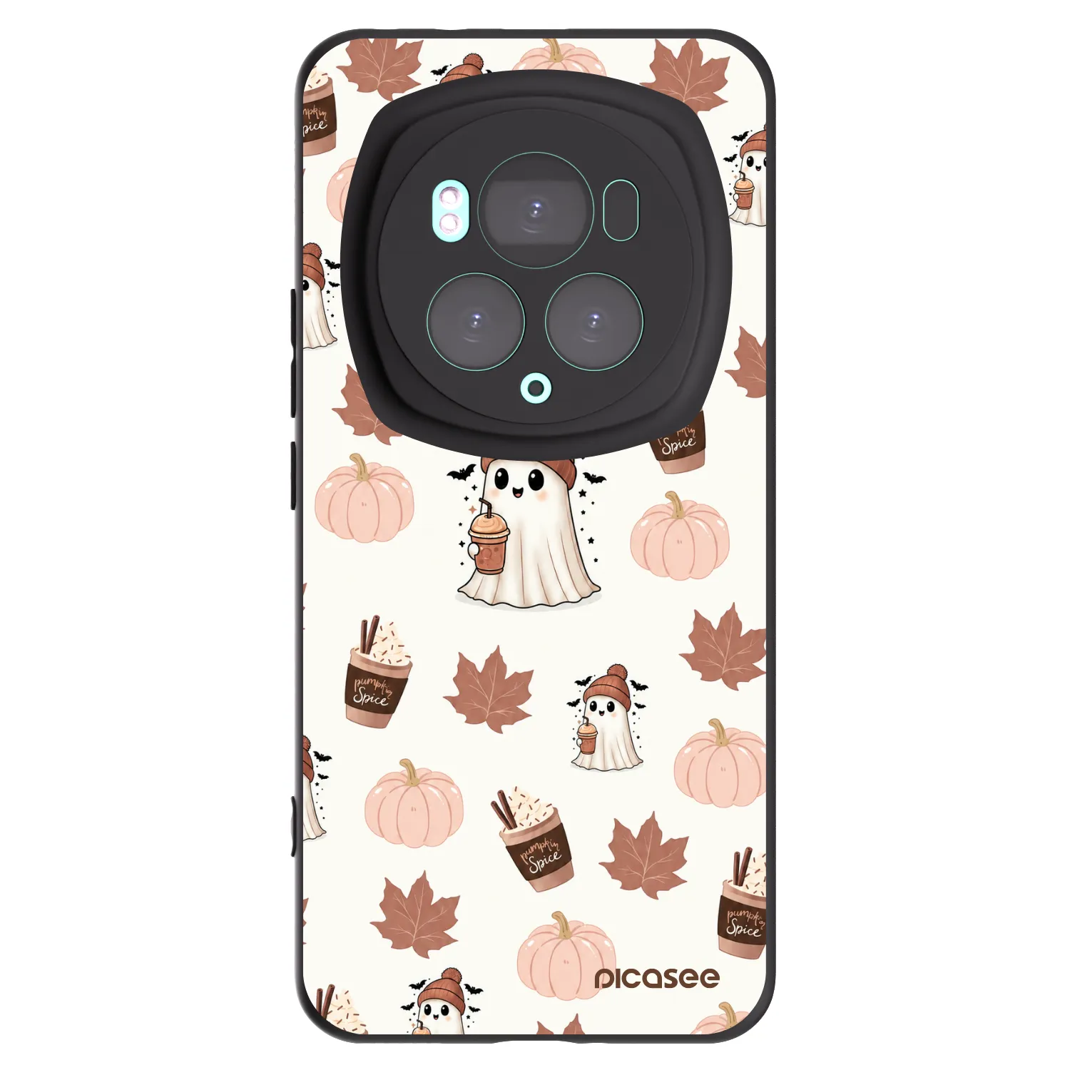 Picasee fekete szilikon tok az alábbi mobiltelefonokra Honor Magic6 Pro - Pumpkin spice