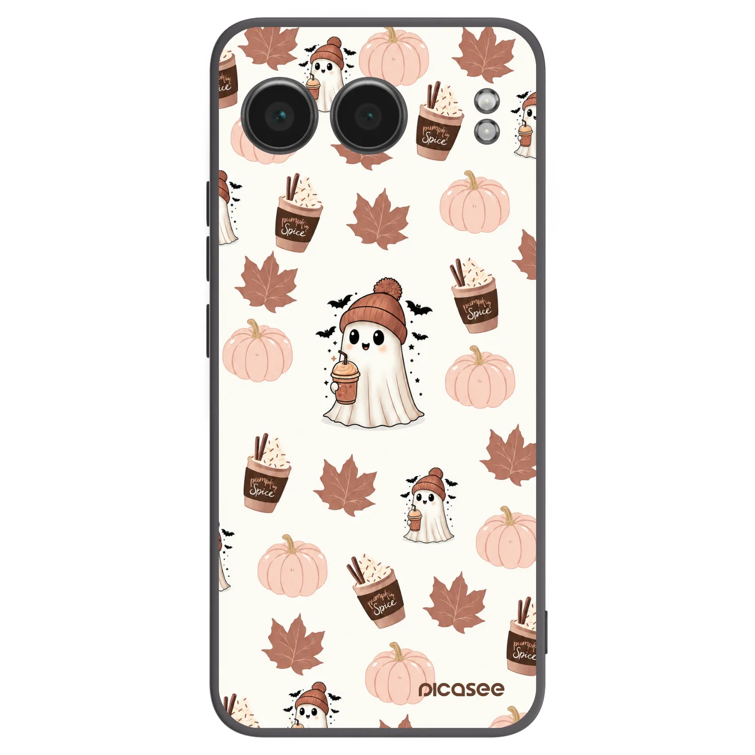 Picasee fekete szilikon tok az alábbi mobiltelefonokra OnePlus Nord 4 - Pumpkin spice