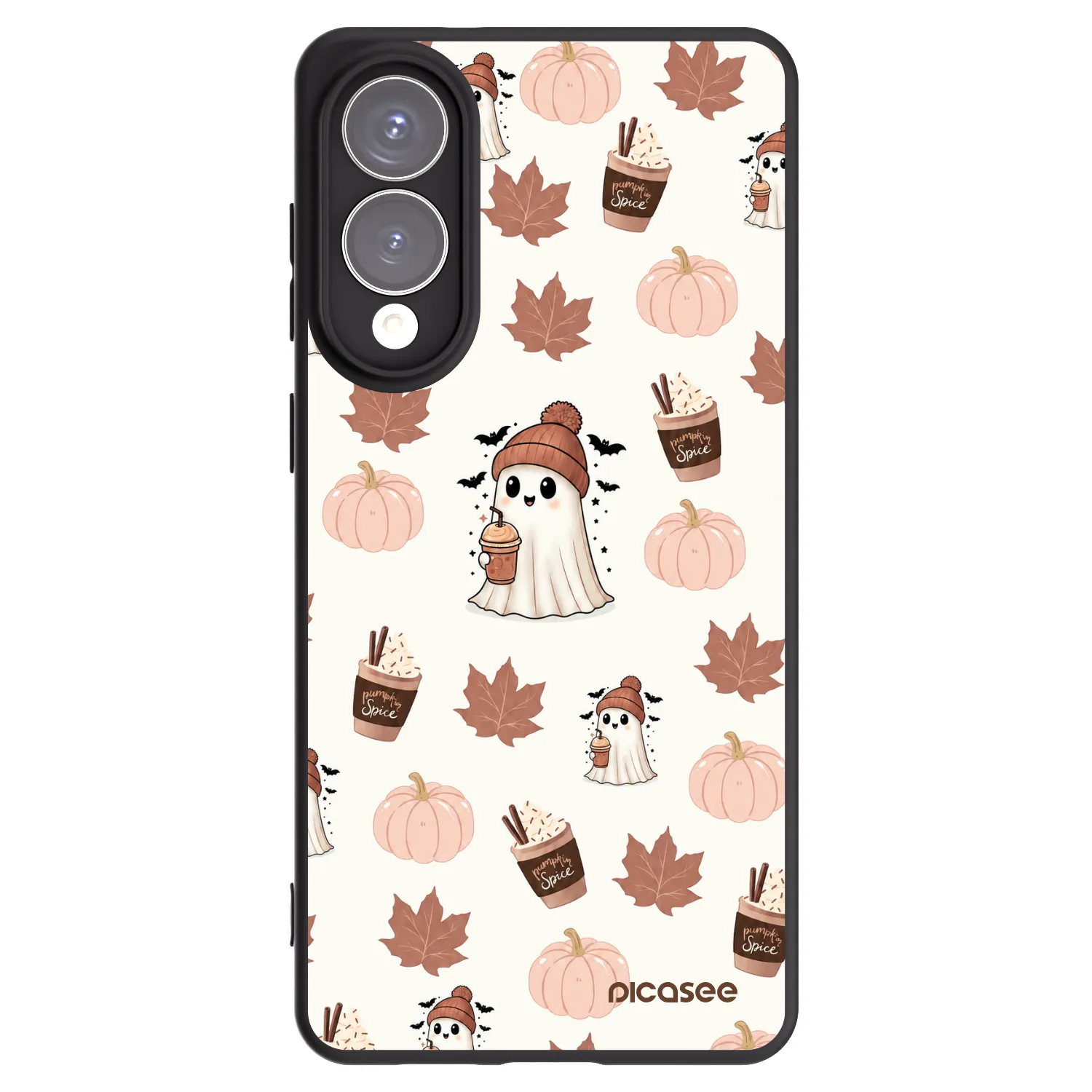 Picasee fekete szilikon tok az alábbi mobiltelefonokra Samsung Galaxy S25 Edge 5G - Pumpkin spice