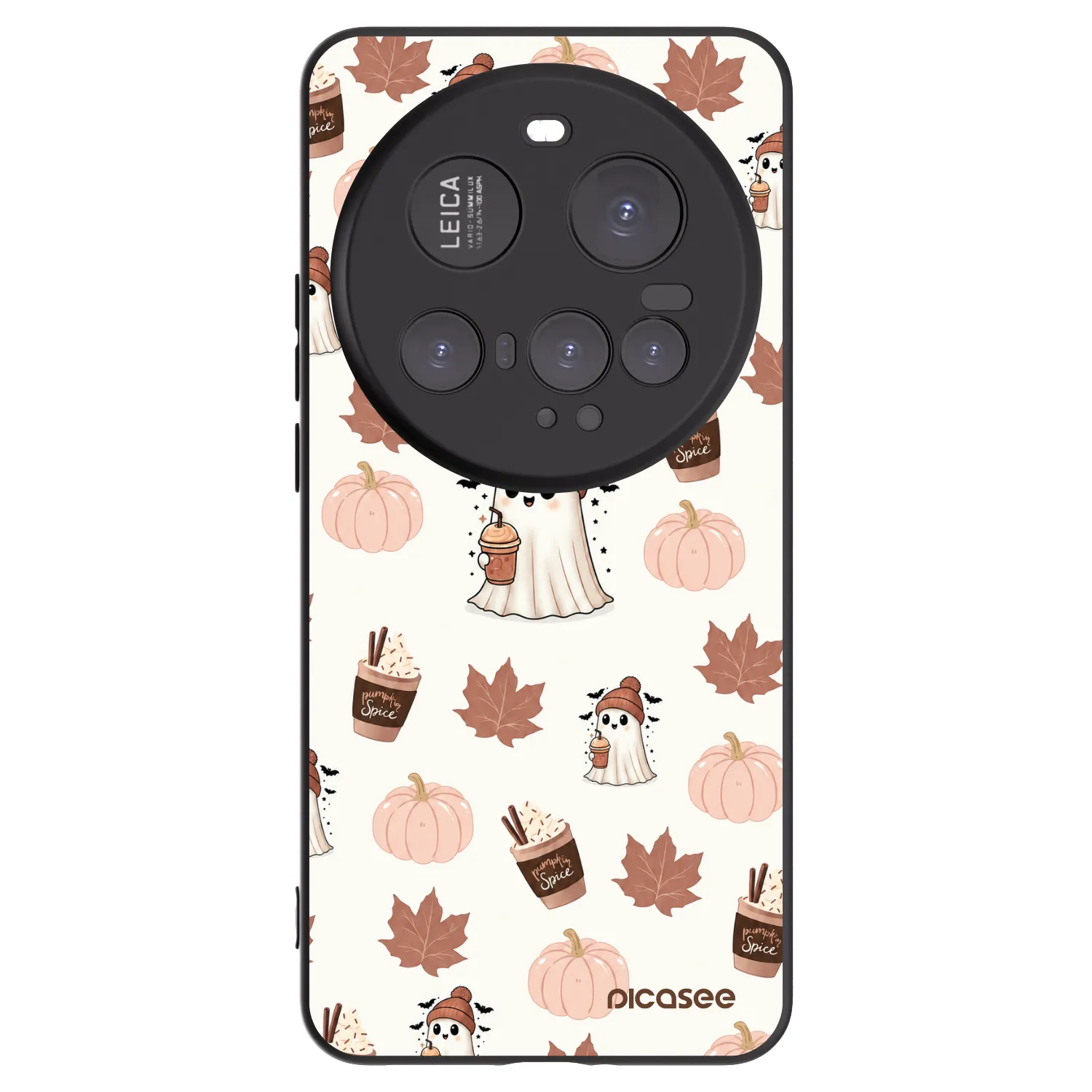 Picasee fekete szilikon tok az alábbi mobiltelefonokra Xiaomi 15 Ultra - Pumpkin spice