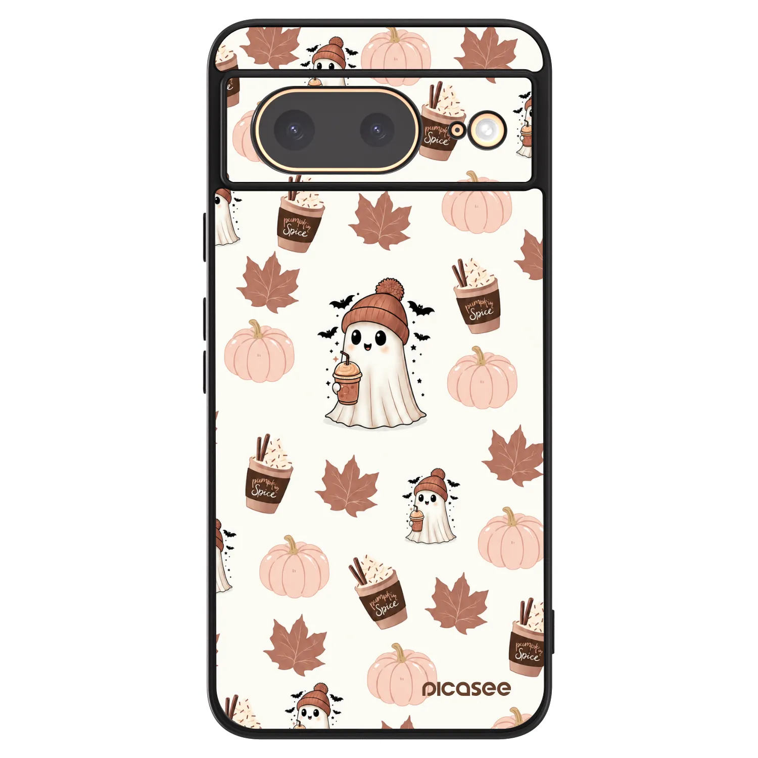 Picasee ULTIMATE CASE Google Pixel 8 - készülékre - Pumpkin spice