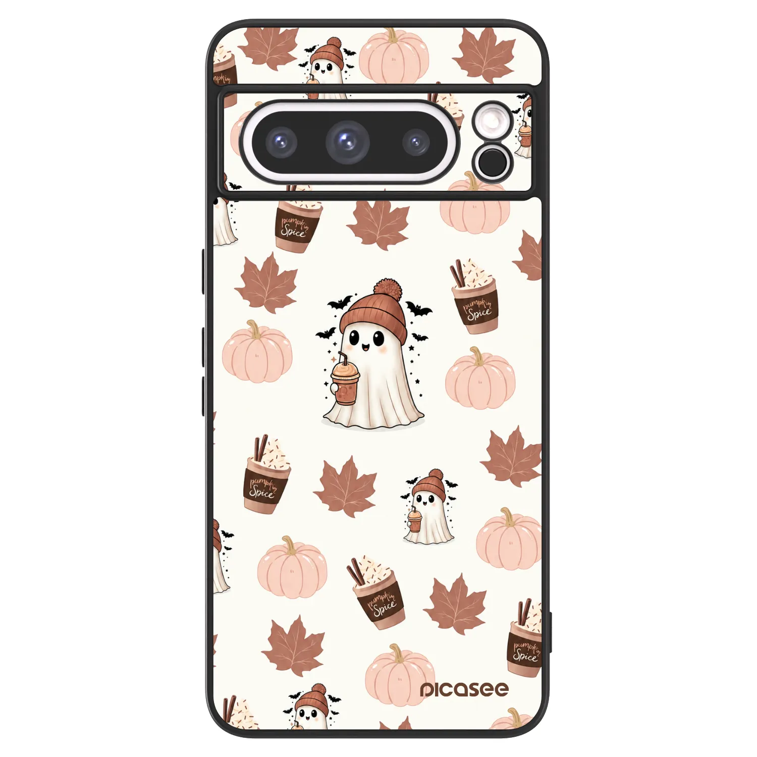 Picasee ULTIMATE CASE Google Pixel 8 Pro - készülékre - Pumpkin spice