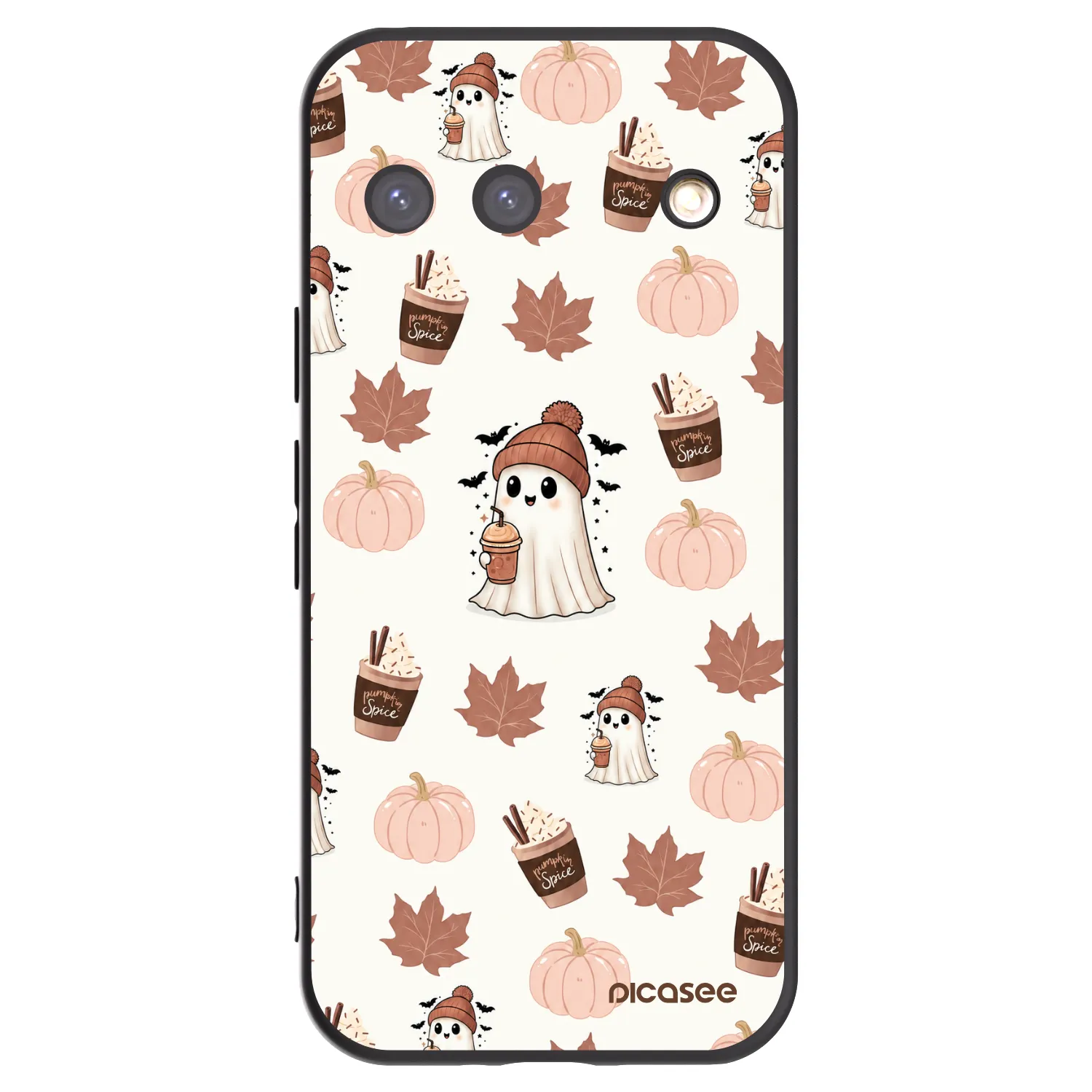 Picasee fekete szilikon tok az alábbi mobiltelefonokra Google Pixel 9 - Pumpkin spice