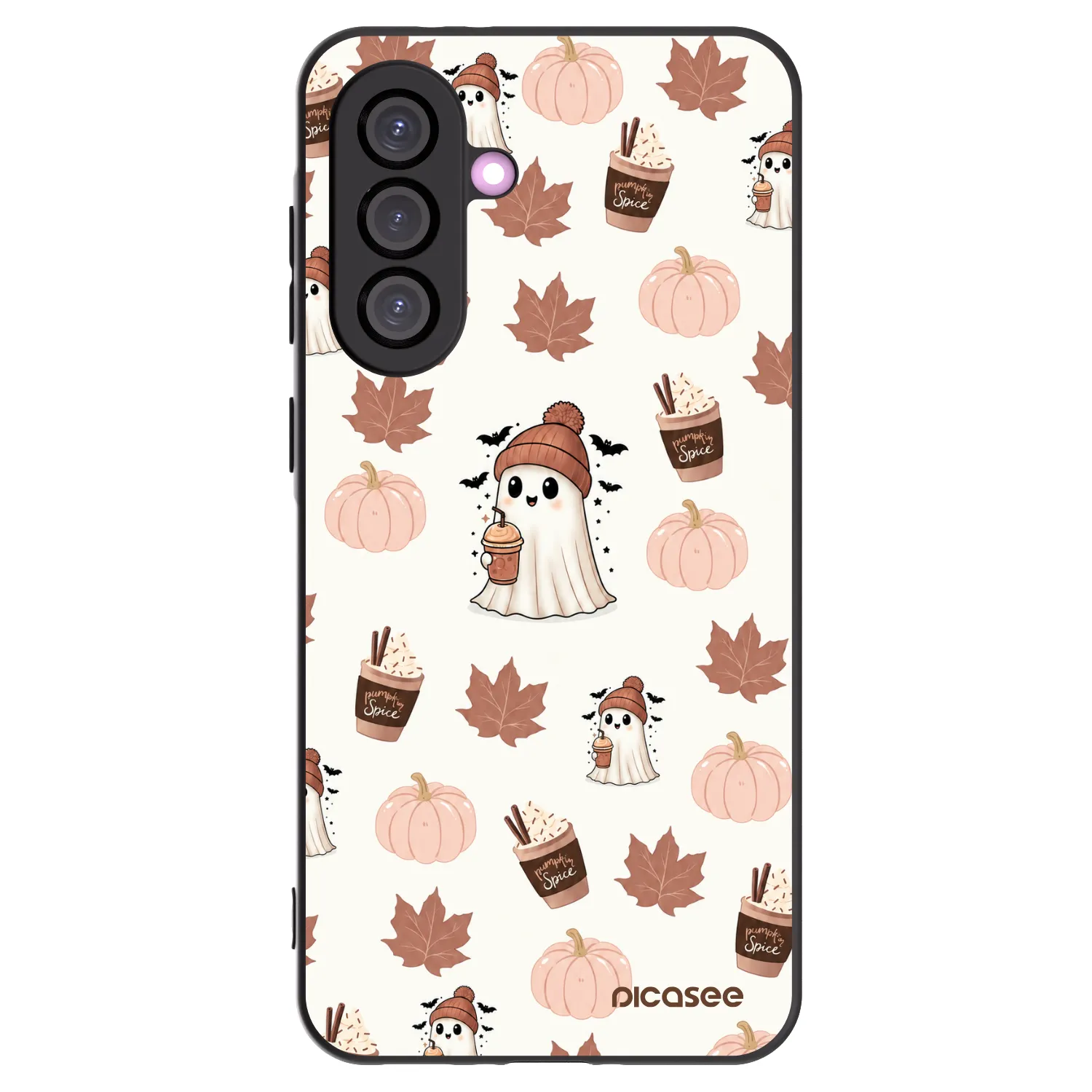Picasee fekete szilikon tok az alábbi mobiltelefonokra Samsung Galaxy A36 5G - Pumpkin spice
