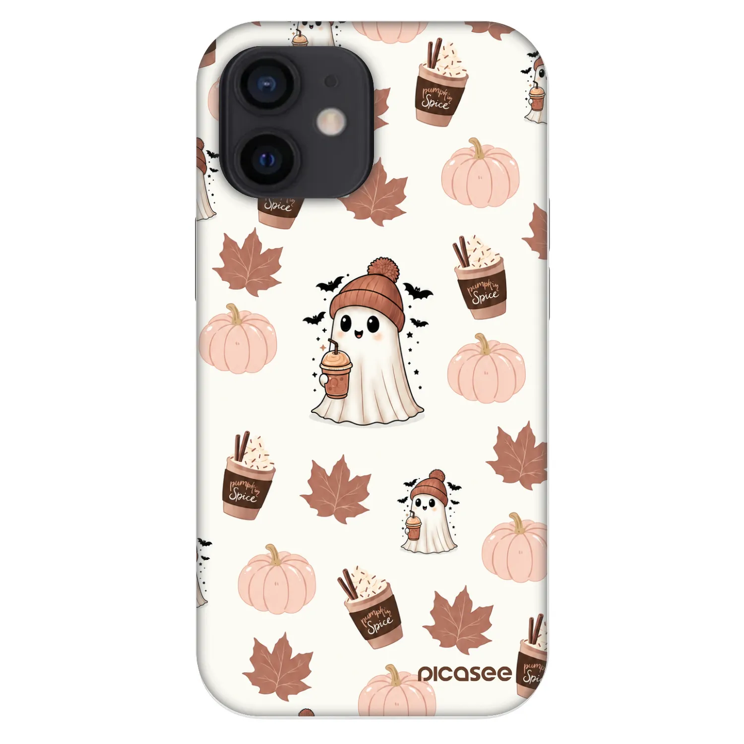 Picasee Fashion Case Apple iPhone 12 mini - Pumpkin spice