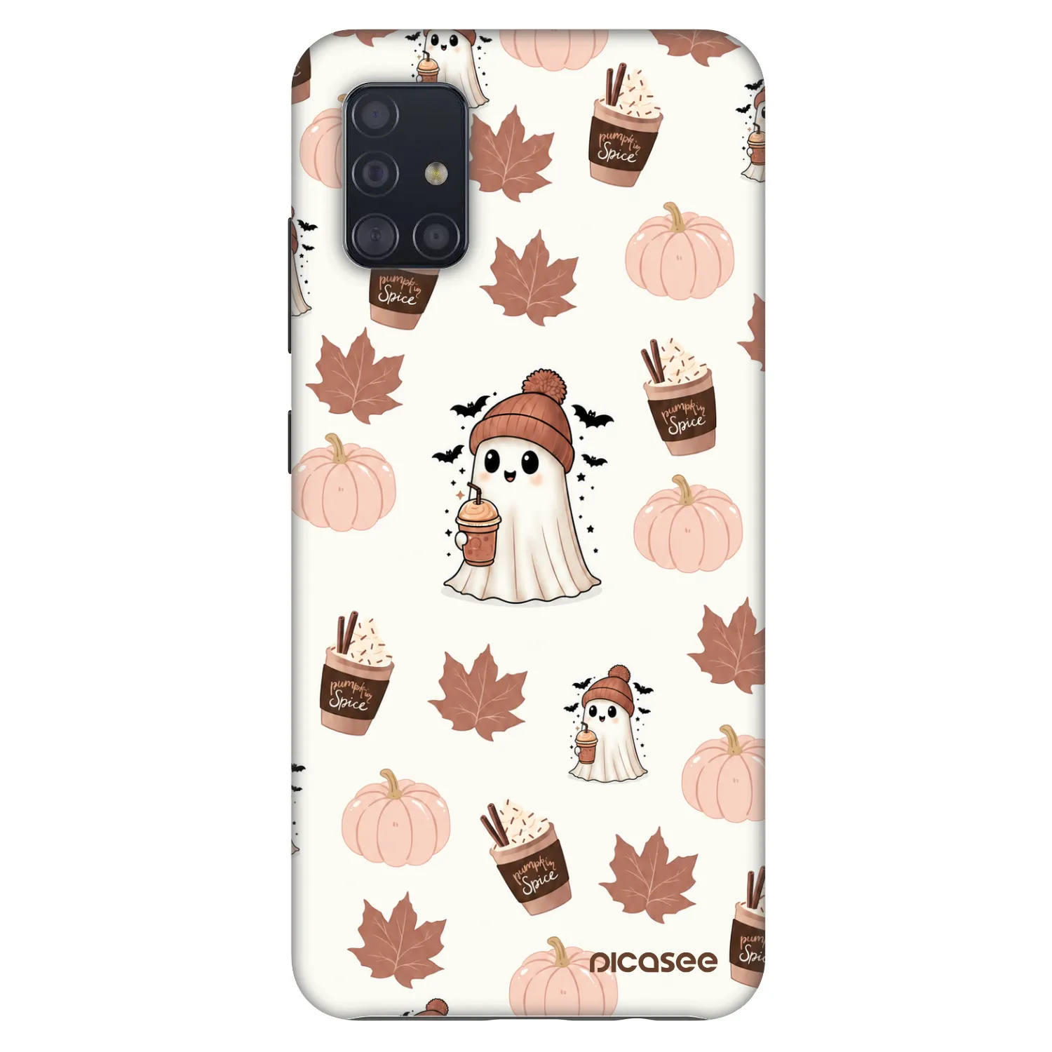 Picasee Fashion Case Samsung Galaxy A51 A515F - Pumpkin spice