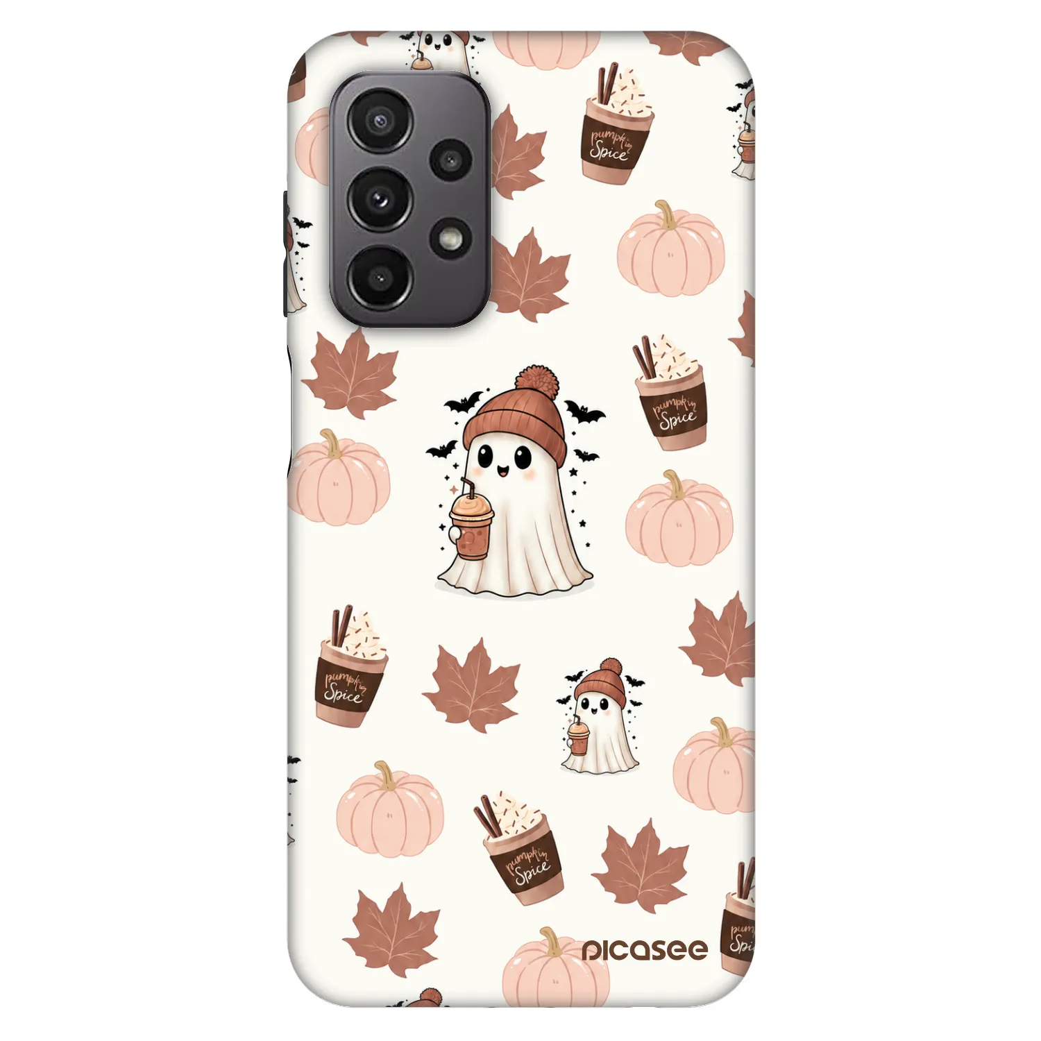 Picasee Fashion Case Samsung Galaxy A23 A236B 5G - Pumpkin spice