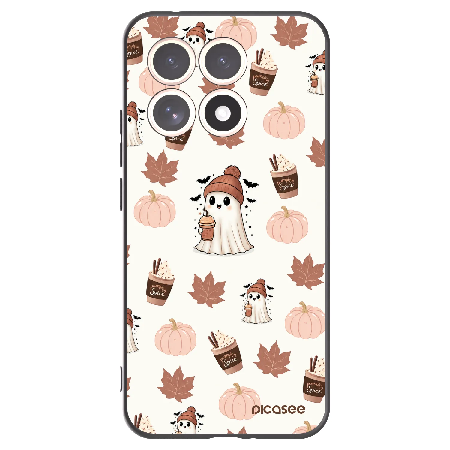 Picasee fekete szilikon tok az alábbi mobiltelefonokra Xiaomi 15T - Pumpkin spice