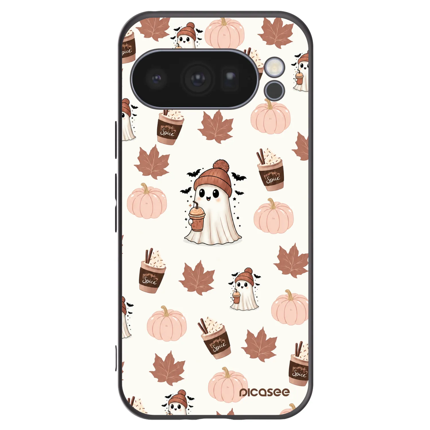 Picasee fekete szilikon tok az alábbi mobiltelefonokra Google Pixel 10 Pro - Pumpkin spice