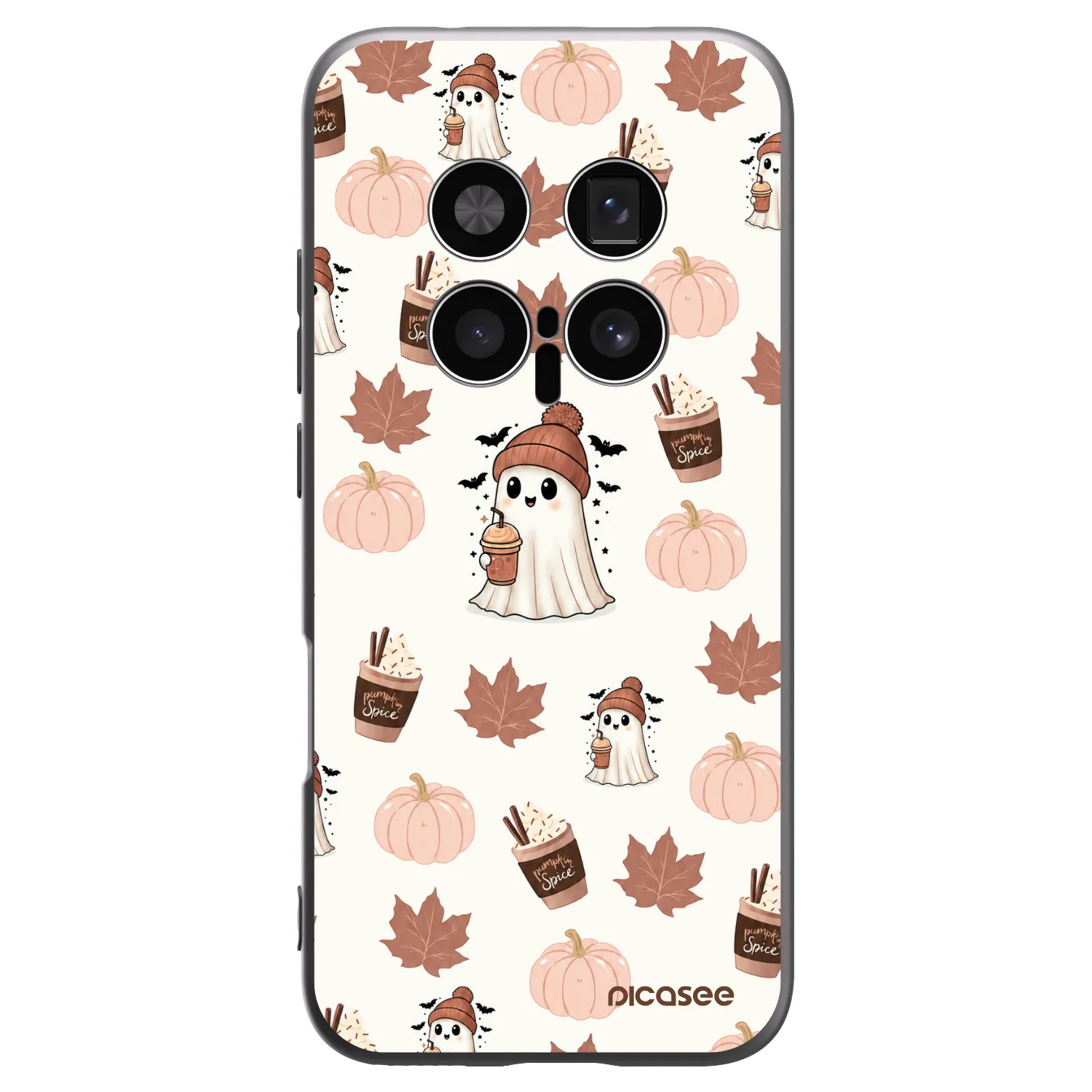 Picasee fekete szilikon tok az alábbi mobiltelefonokra Honor Magic8 Pro 5G - Pumpkin spice