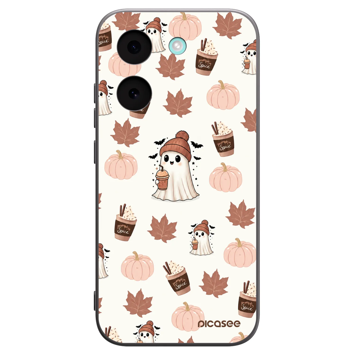 Picasee fekete szilikon tok az alábbi mobiltelefonokra Xiaomi Poco X8 Pro - Pumpkin spice