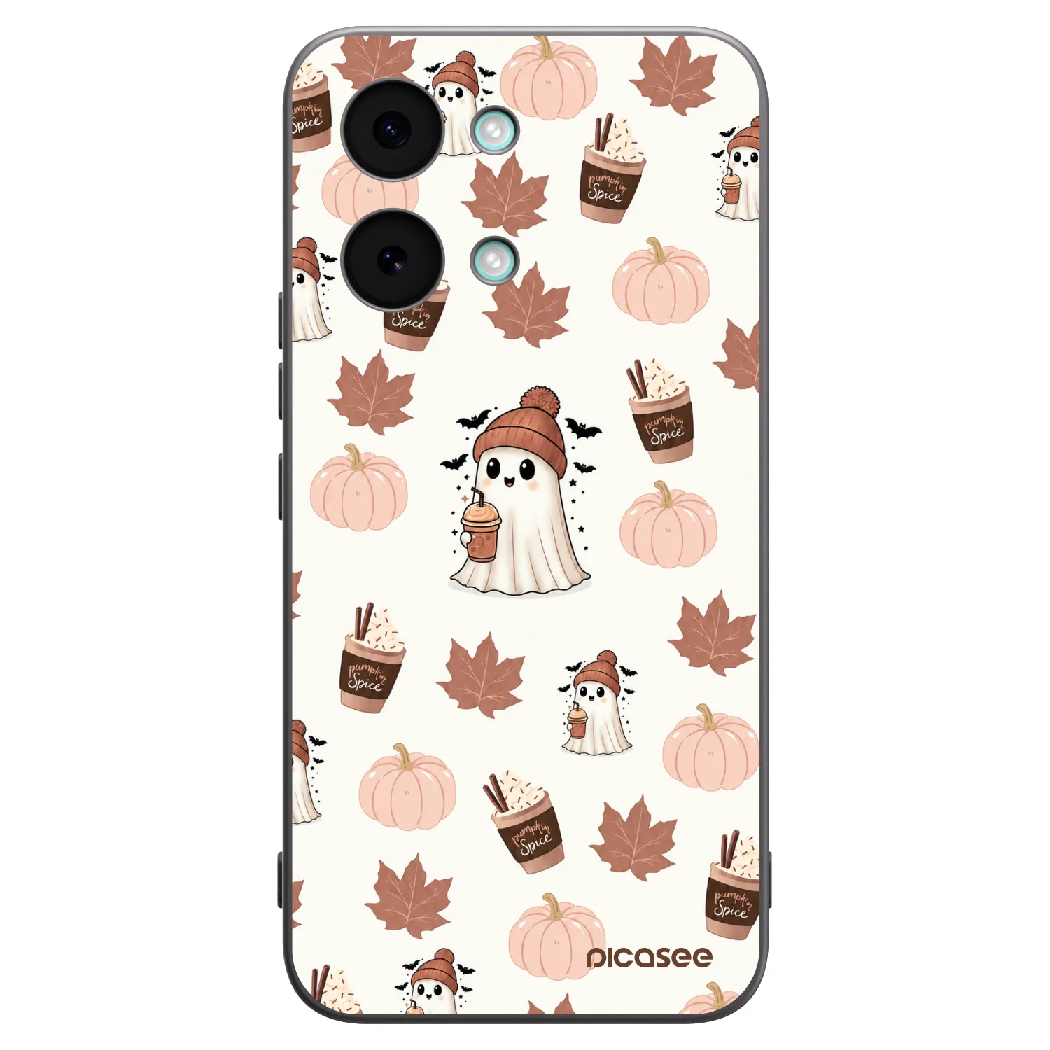 Picasee fekete szilikon tok az alábbi mobiltelefonokra Xiaomi Poco X8 Pro Max - Pumpkin spice