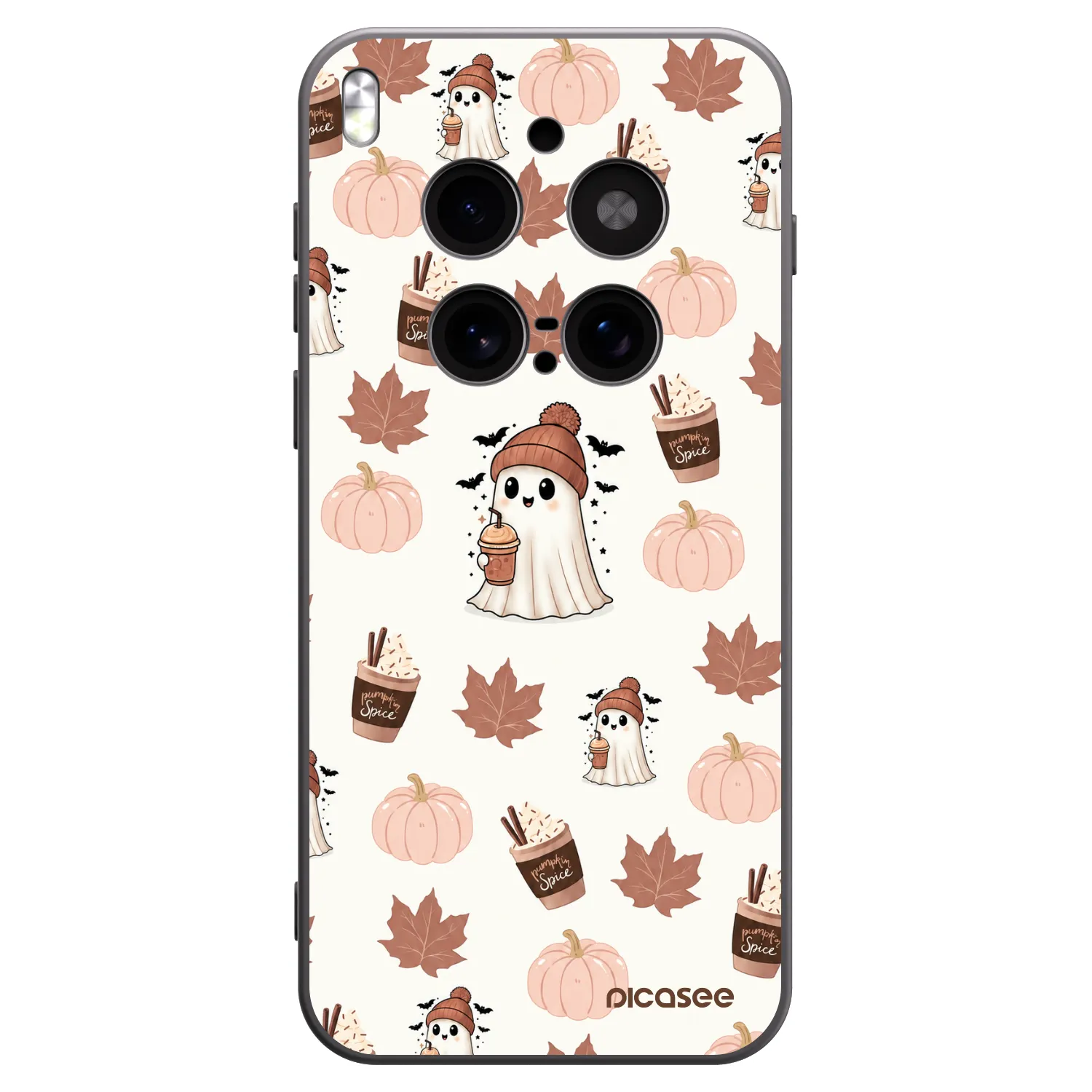 Picasee fekete szilikon tok az alábbi mobiltelefonokra Vivo X300 Pro - Pumpkin spice