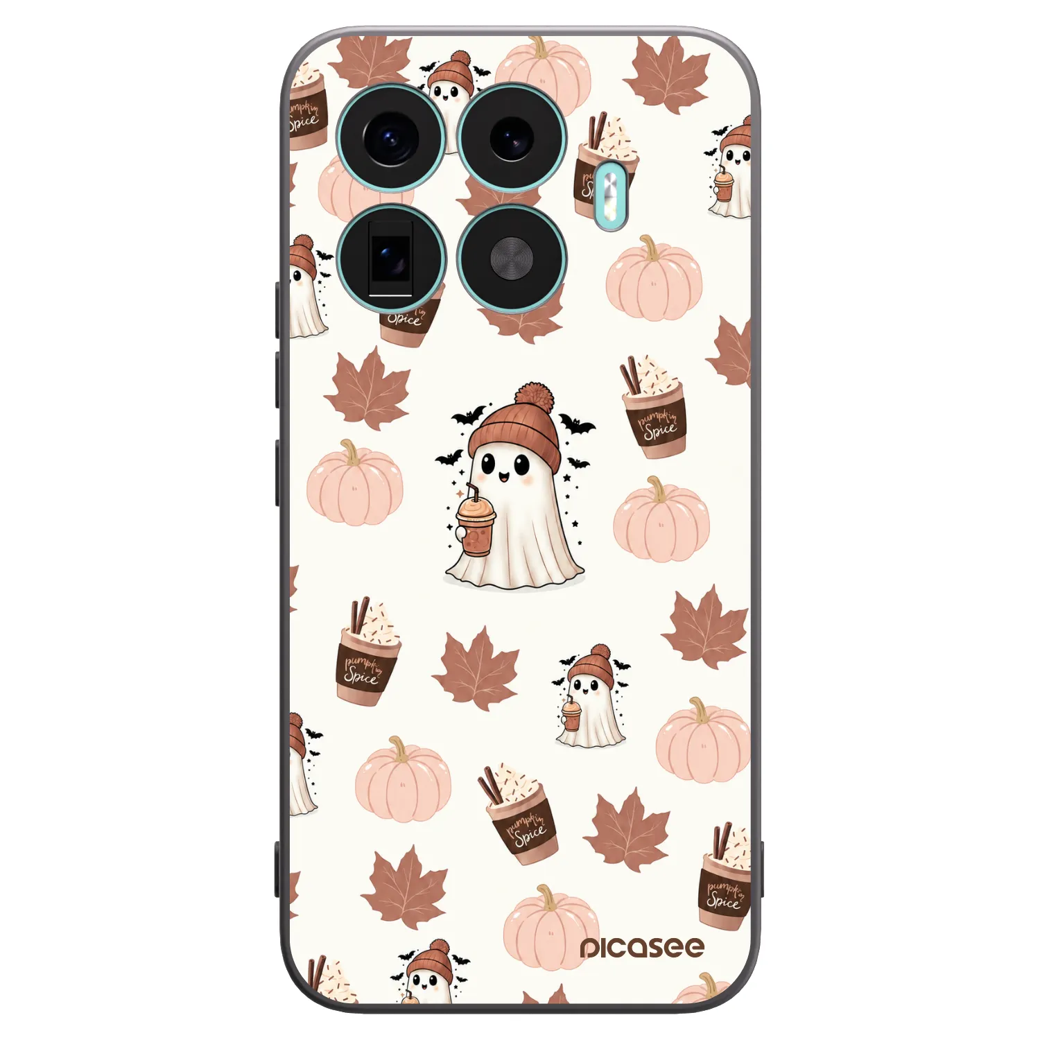 Picasee fekete szilikon tok az alábbi mobiltelefonokra Xiaomi 17T Pro - Pumpkin spice