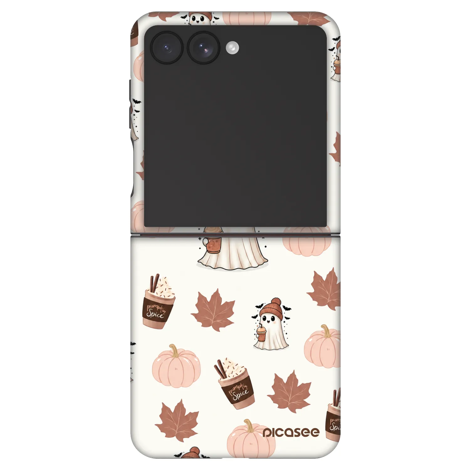 Picasee Fashion Case Samsung Galaxy Z Flip7 5G - Pumpkin spice