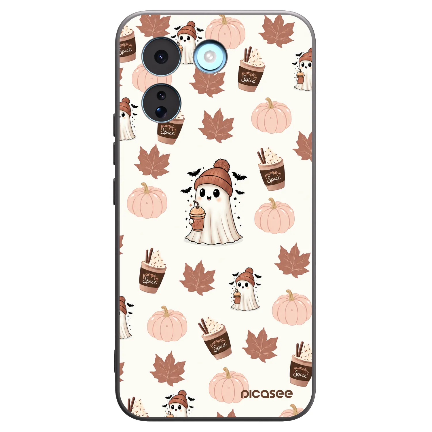 Picasee fekete szilikon tok az alábbi mobiltelefonokra Xiaomi Redmi Note 17 Pro MAX 5G - Pumpkin spice
