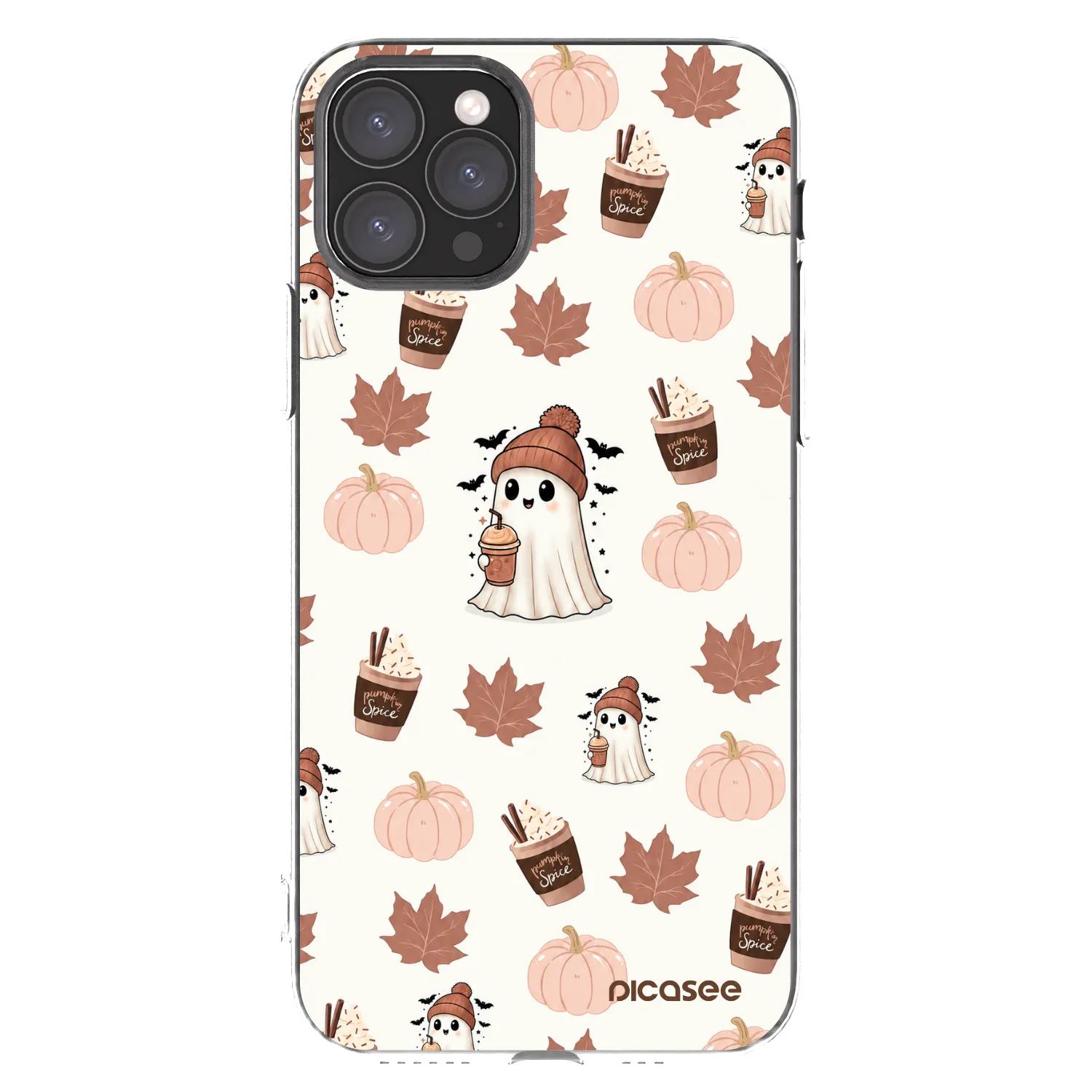 Picasee átlátszó szilikon tok az alábbi mobiltelefonokra Apple iPhone 11 Pro - Pumpkin spice