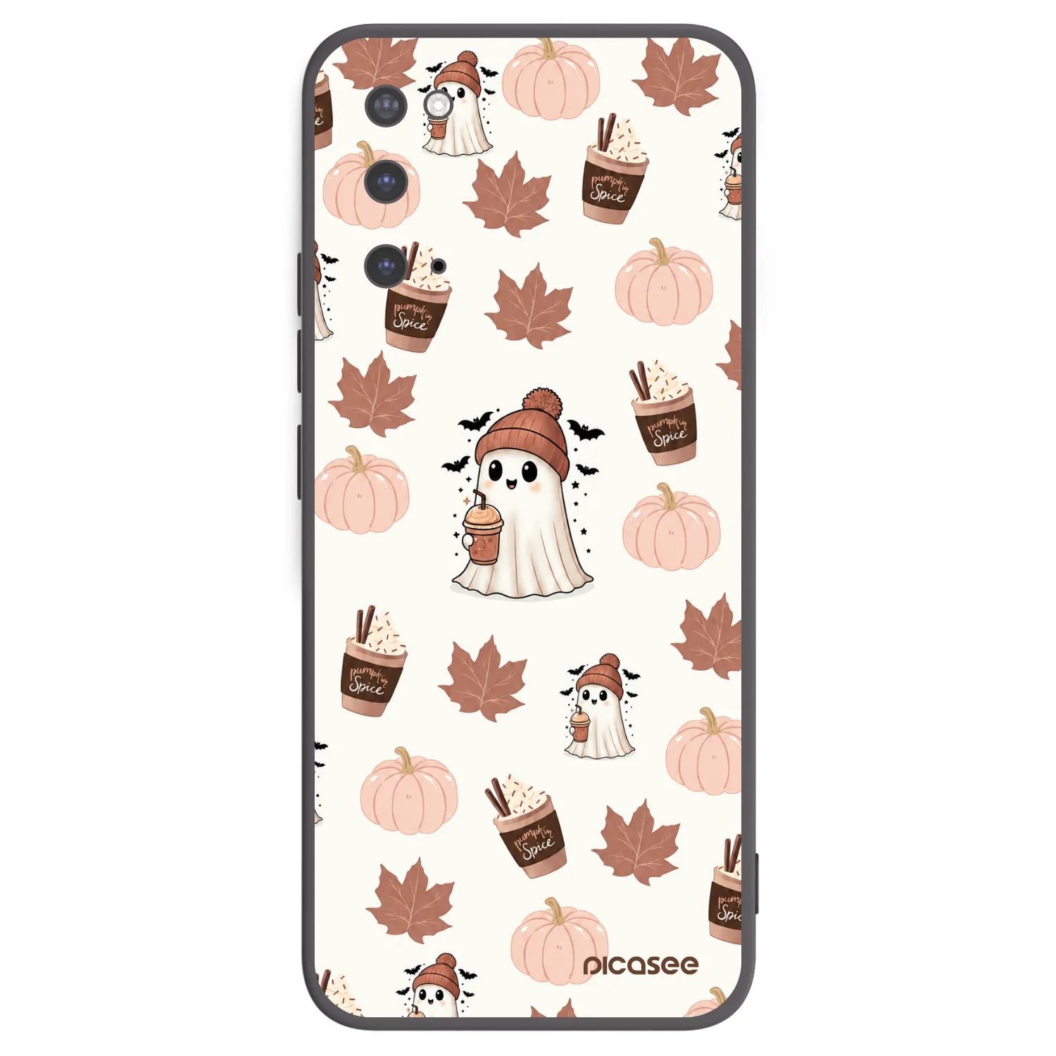 Picasee fekete szilikon tok az alábbi mobiltelefonokra Samsung Galaxy S20 G980F - Pumpkin spice