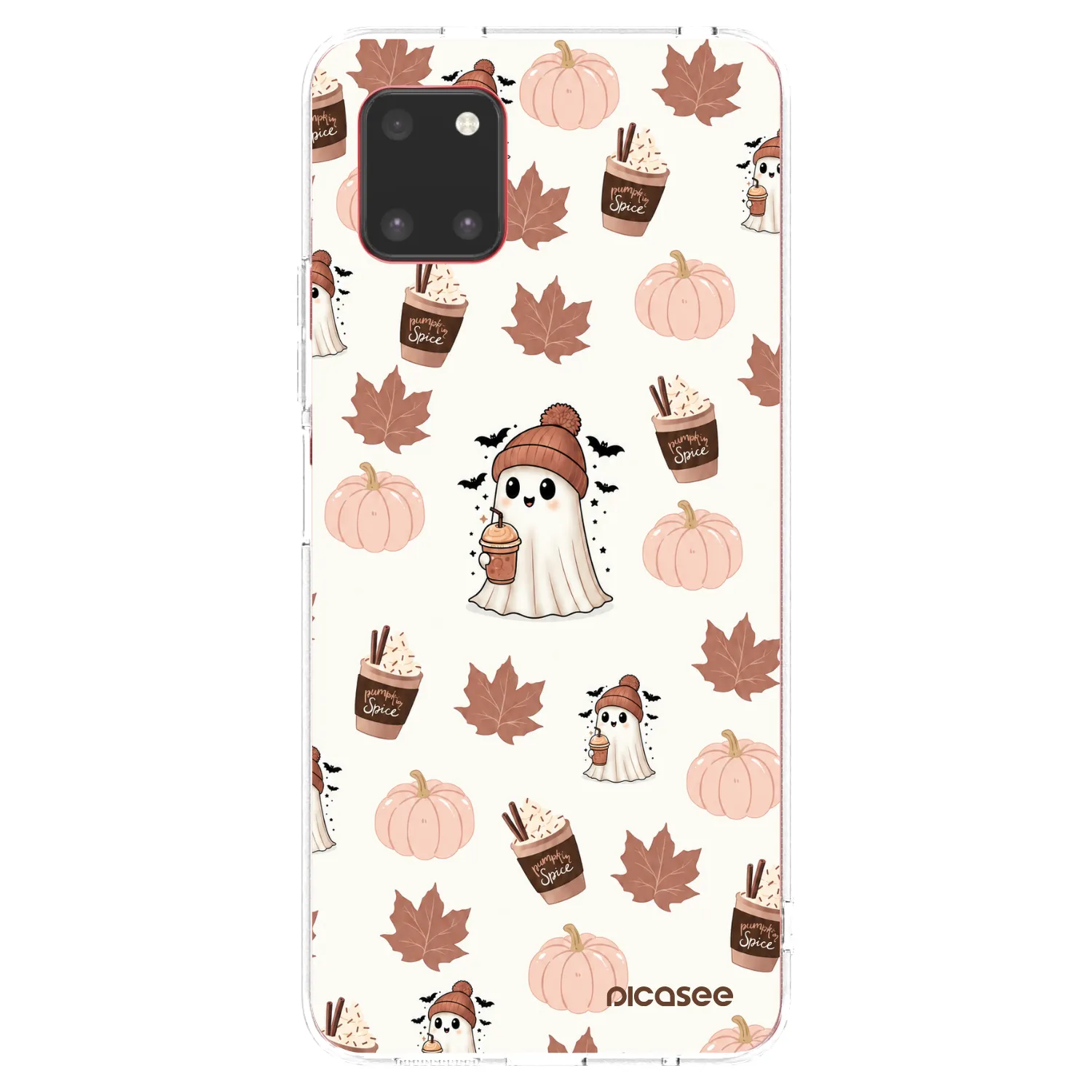 Picasee átlátszó szilikon tok az alábbi mobiltelefonokra Samsung Galaxy Note 10 Lite N770F - Pumpkin spice