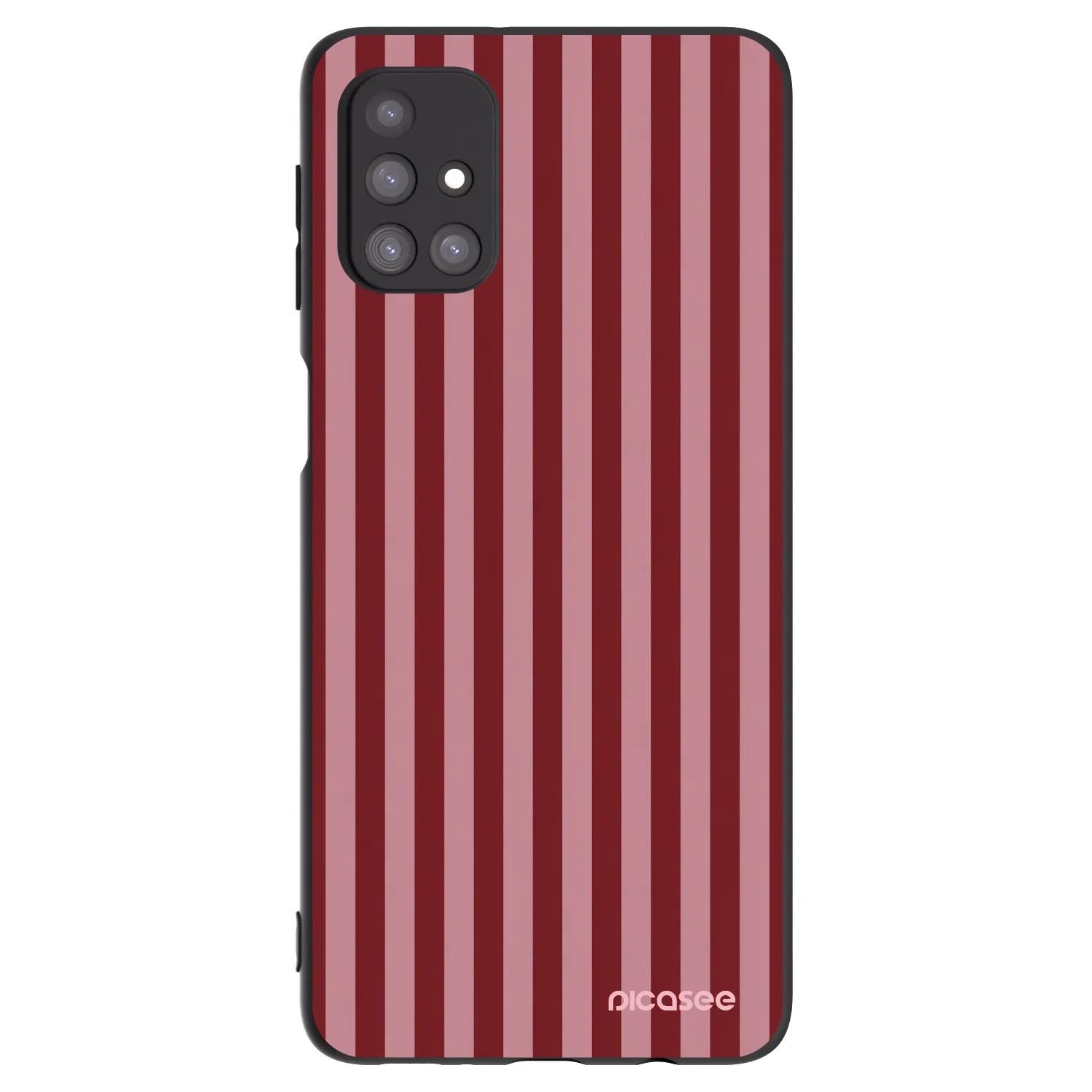 Picasee fekete szilikon tok az alábbi mobiltelefonokra Samsung Galaxy M31s - Dawn