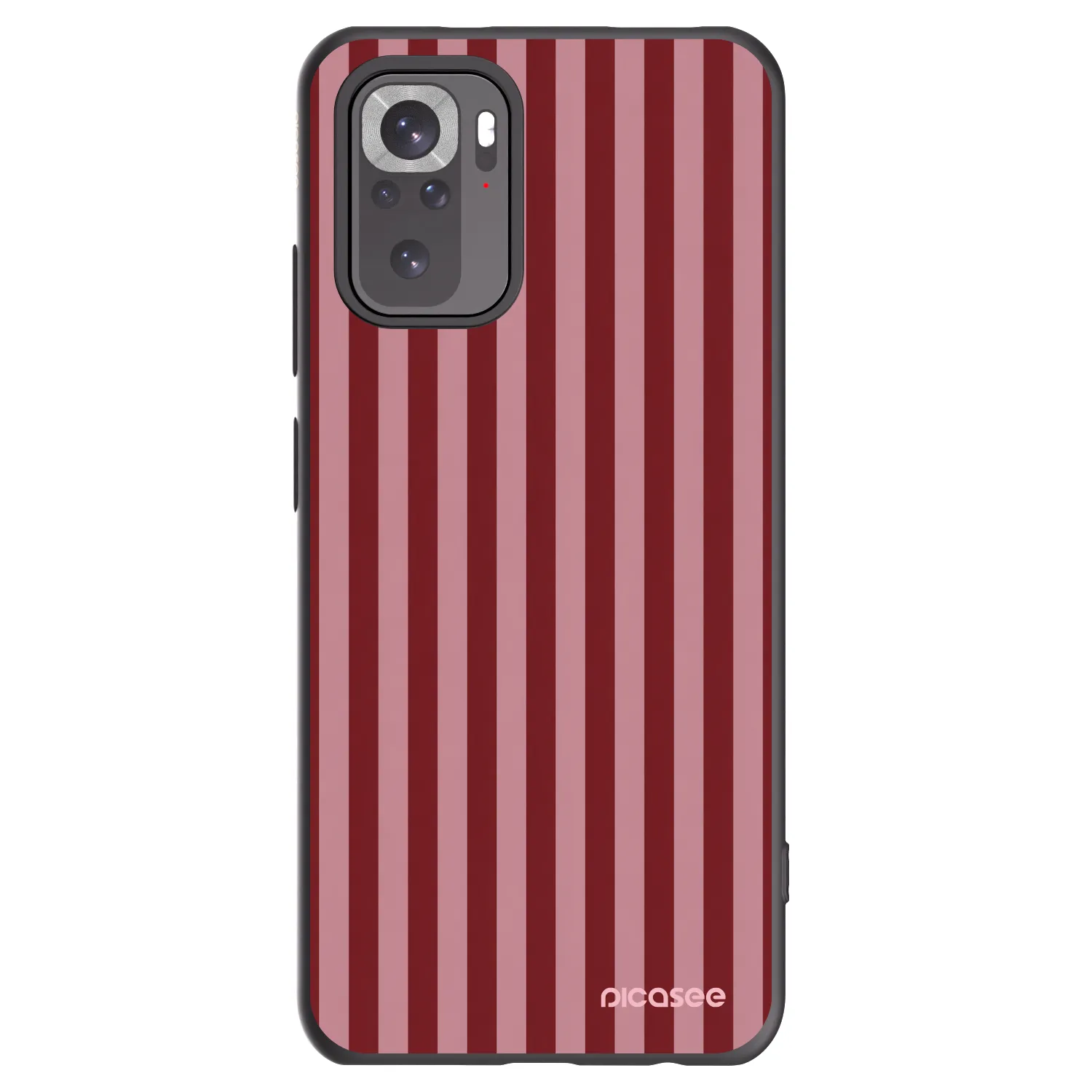 Picasee fekete szilikon tok az alábbi mobiltelefonokra Xiaomi Redmi Note 10 - Dawn