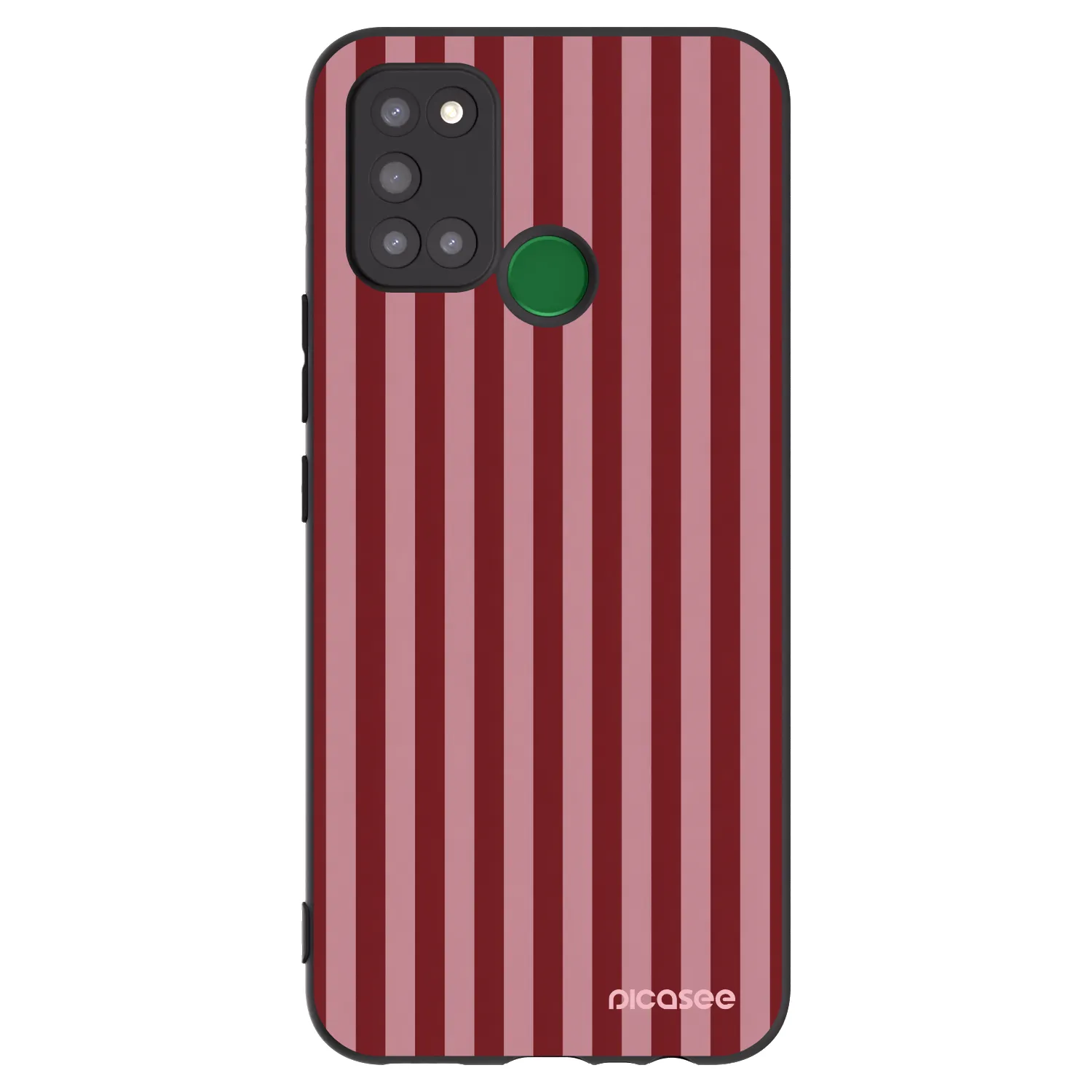 Picasee fekete szilikon tok az alábbi mobiltelefonokra Realme 7i - Dawn