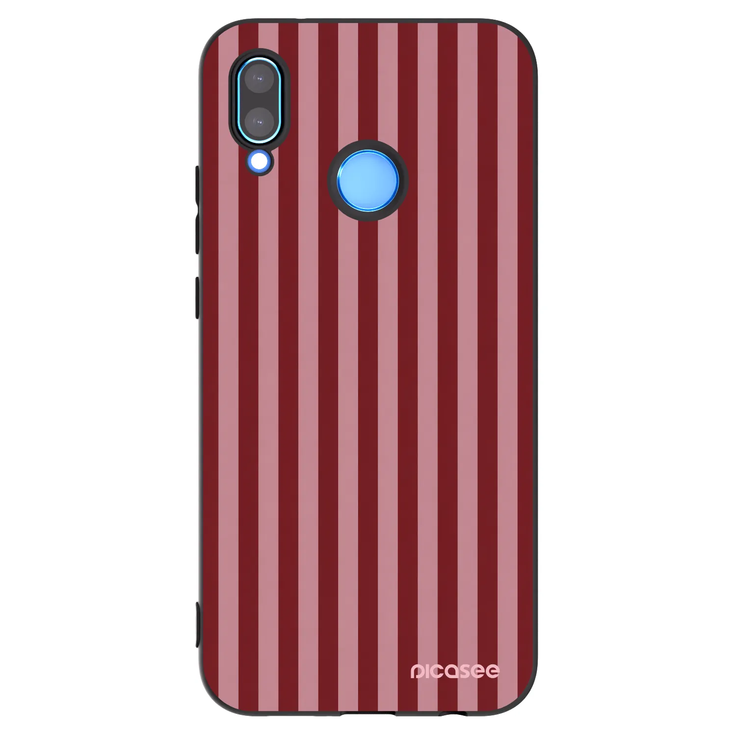 Picasee fekete szilikon tok az alábbi mobiltelefonokra Huawei P20 Lite - Dawn