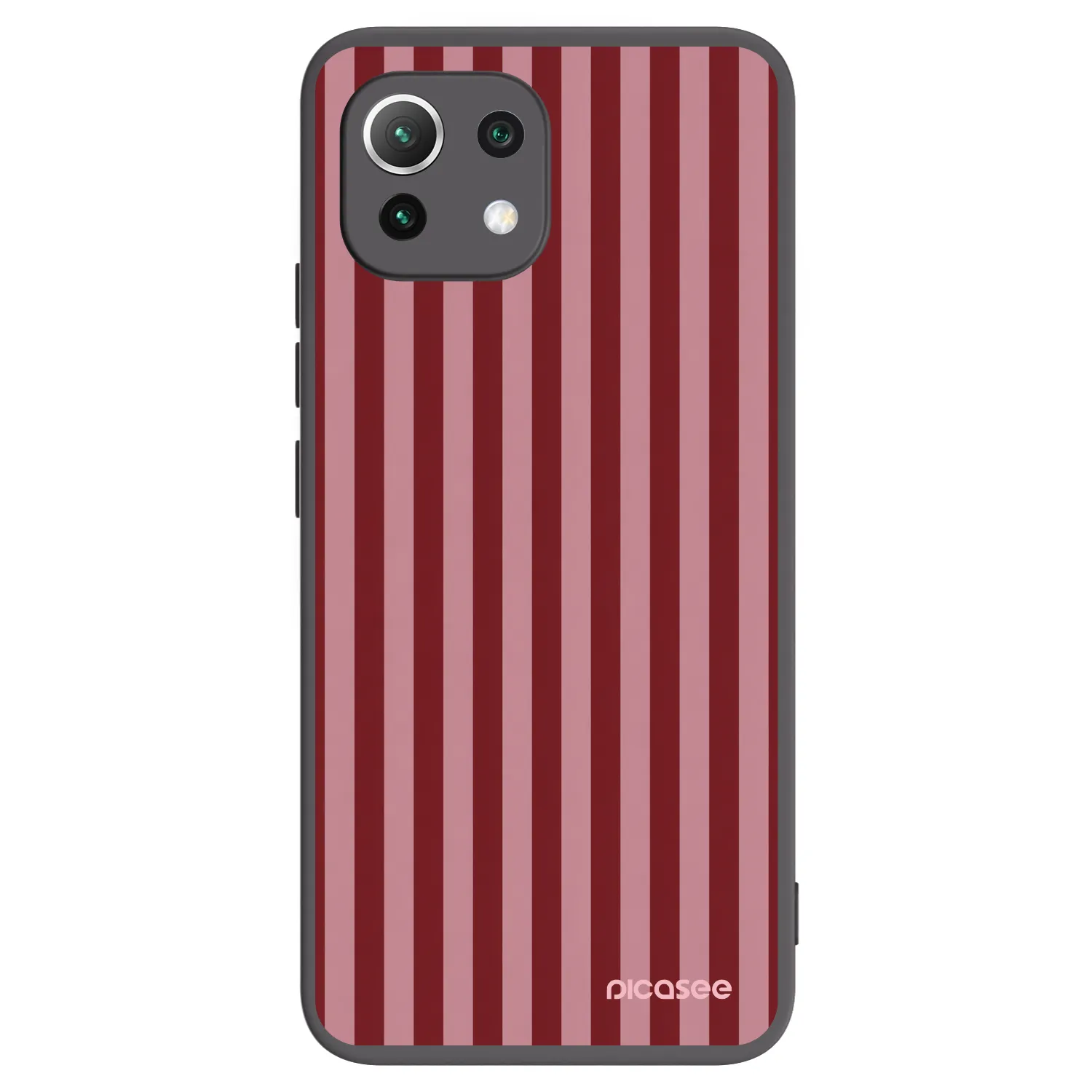 Picasee fekete szilikon tok az alábbi mobiltelefonokra Xiaomi Mi 11 Lite - Dawn