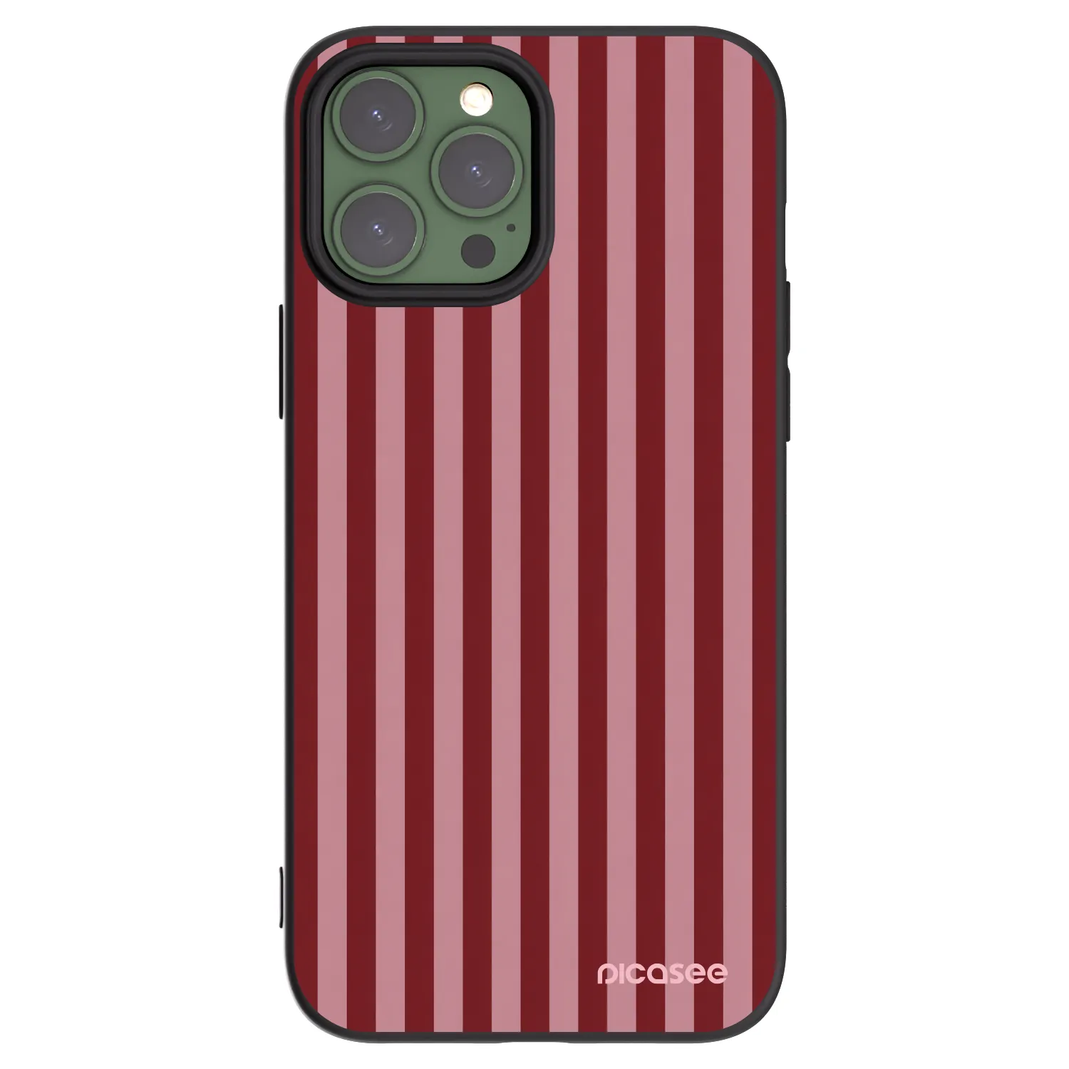 Picasee fekete szilikon tok az alábbi mobiltelefonokra Apple iPhone 13 Pro Max - Dawn