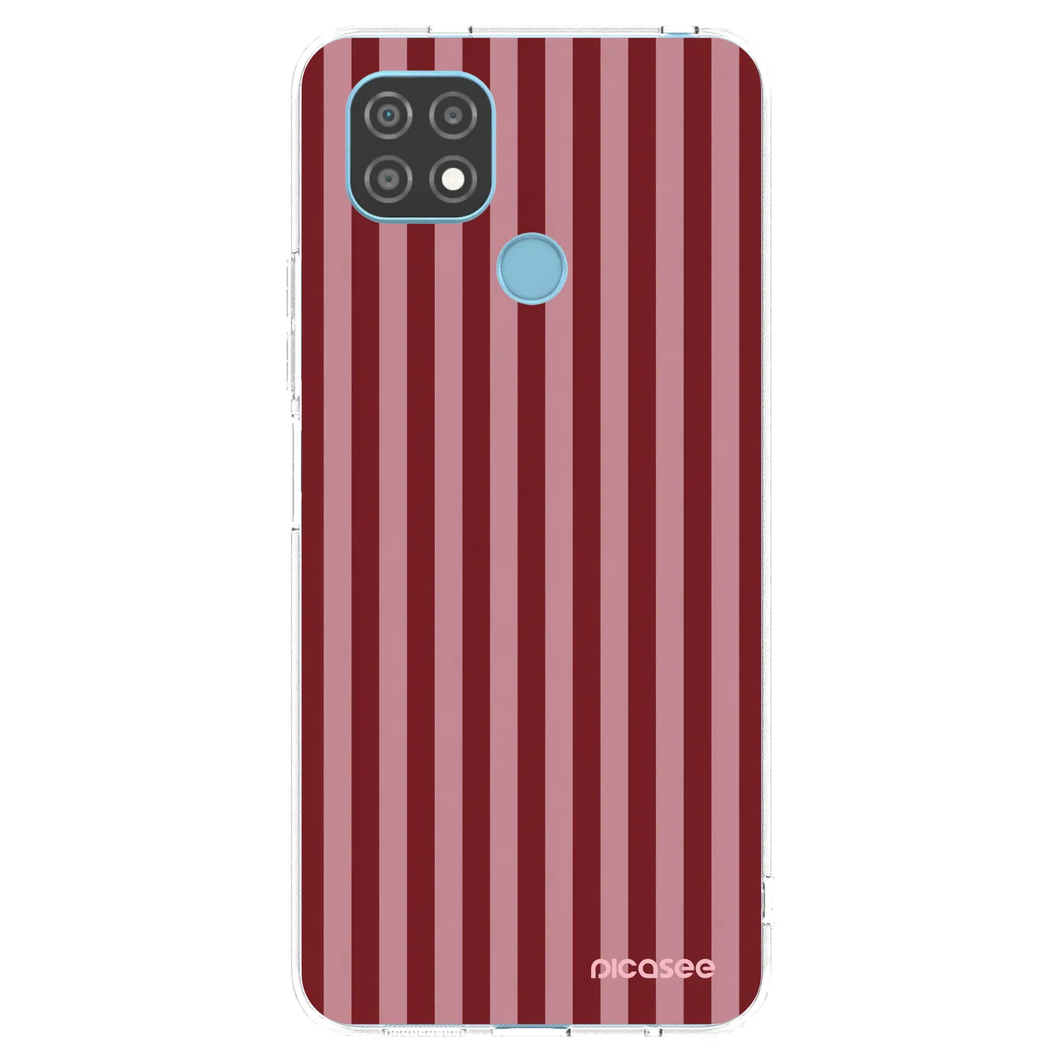 Picasee átlátszó szilikon tok az alábbi mobiltelefonokra Realme C21 - Dawn