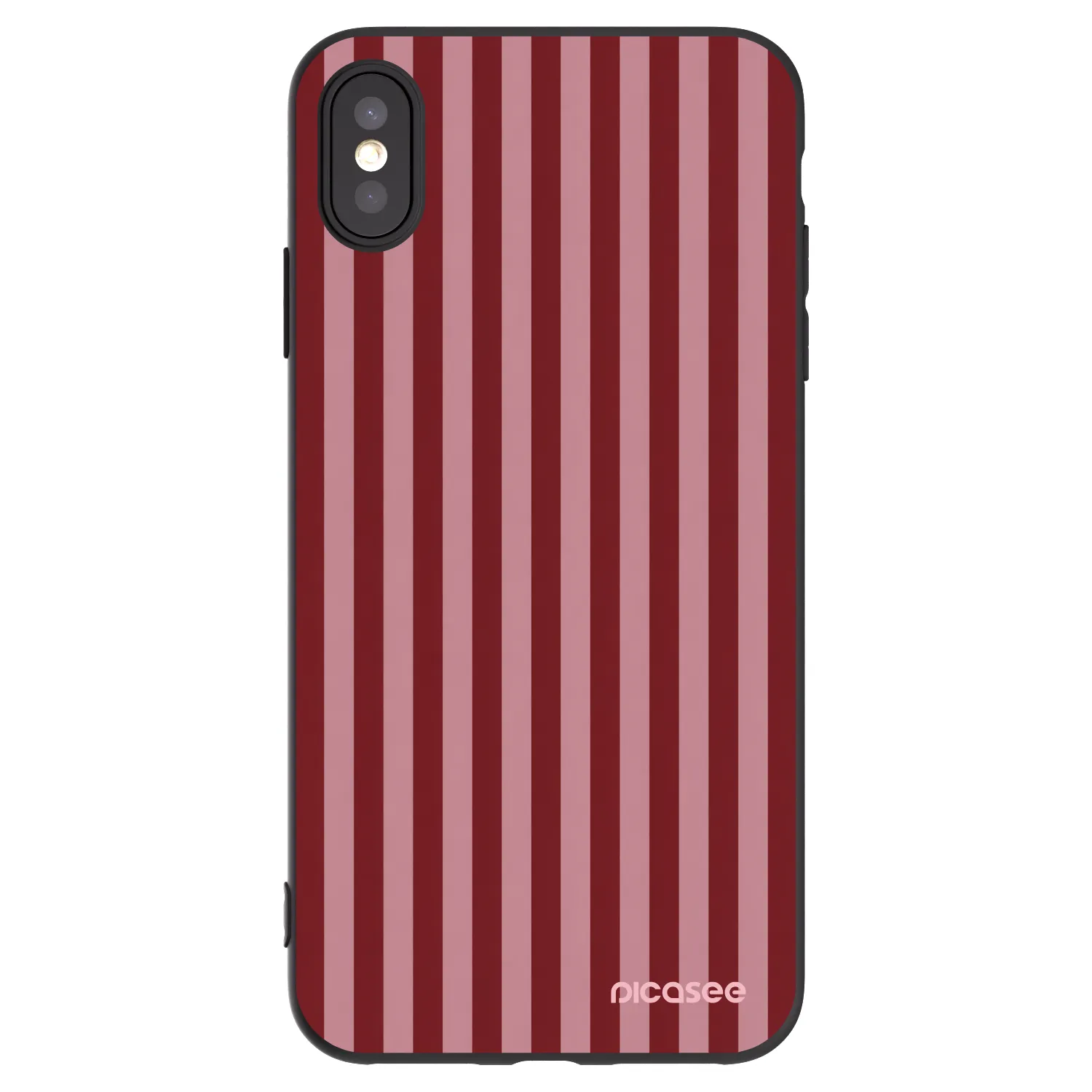 Picasee fekete szilikon tok az alábbi mobiltelefonokra Apple iPhone XS Max - Dawn