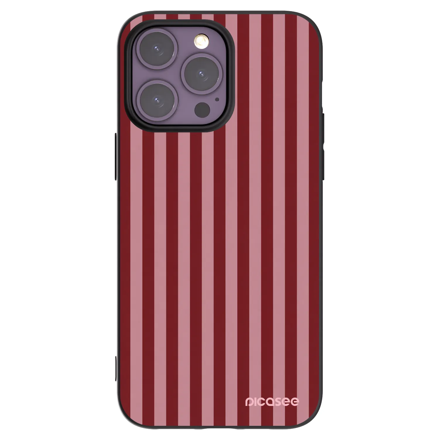 Picasee fekete szilikon tok az alábbi mobiltelefonokra Apple iPhone 14 Pro Max - Dawn