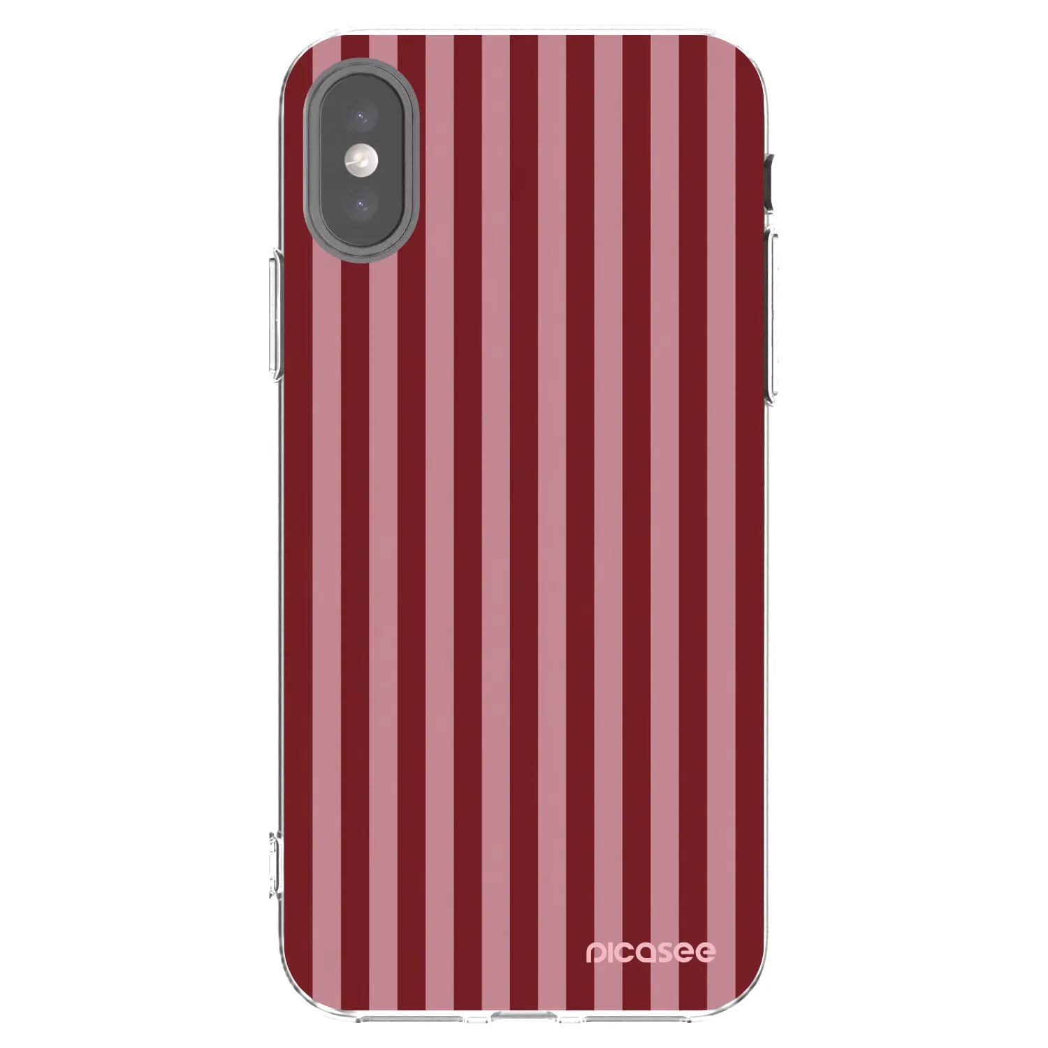 Picasee átlátszó szilikon tok az alábbi mobiltelefonokra Apple iPhone X/XS - Dawn