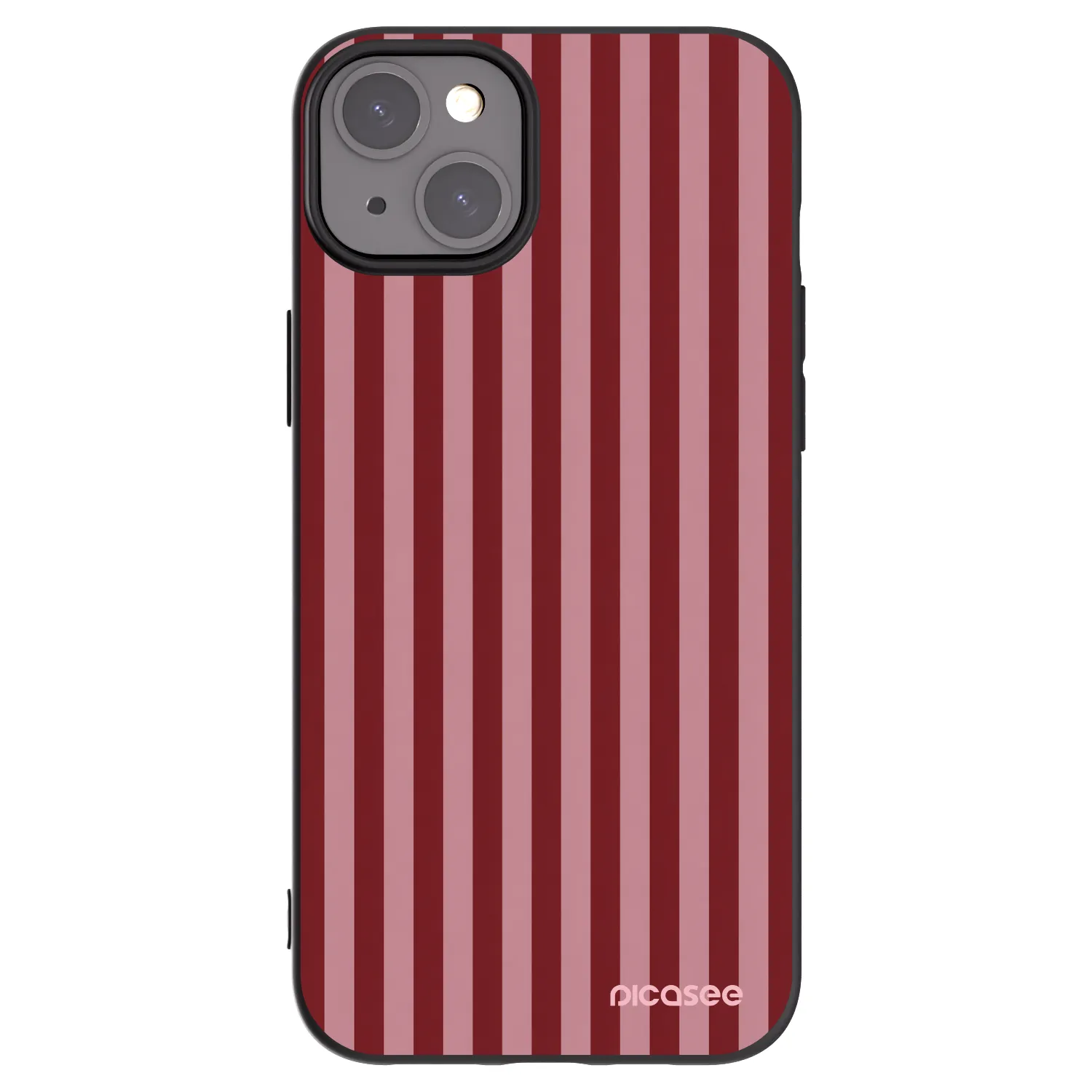 Picasee fekete szilikon tok az alábbi mobiltelefonokra Apple iPhone 15 Plus - Dawn