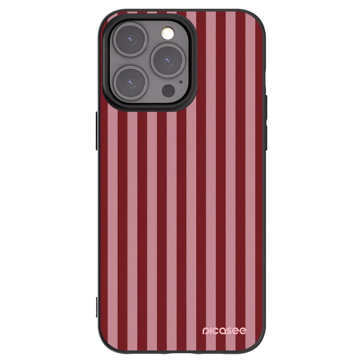 Picasee fekete szilikon tok az alábbi mobiltelefonokra Apple iPhone 15 Pro Max - Dawn
